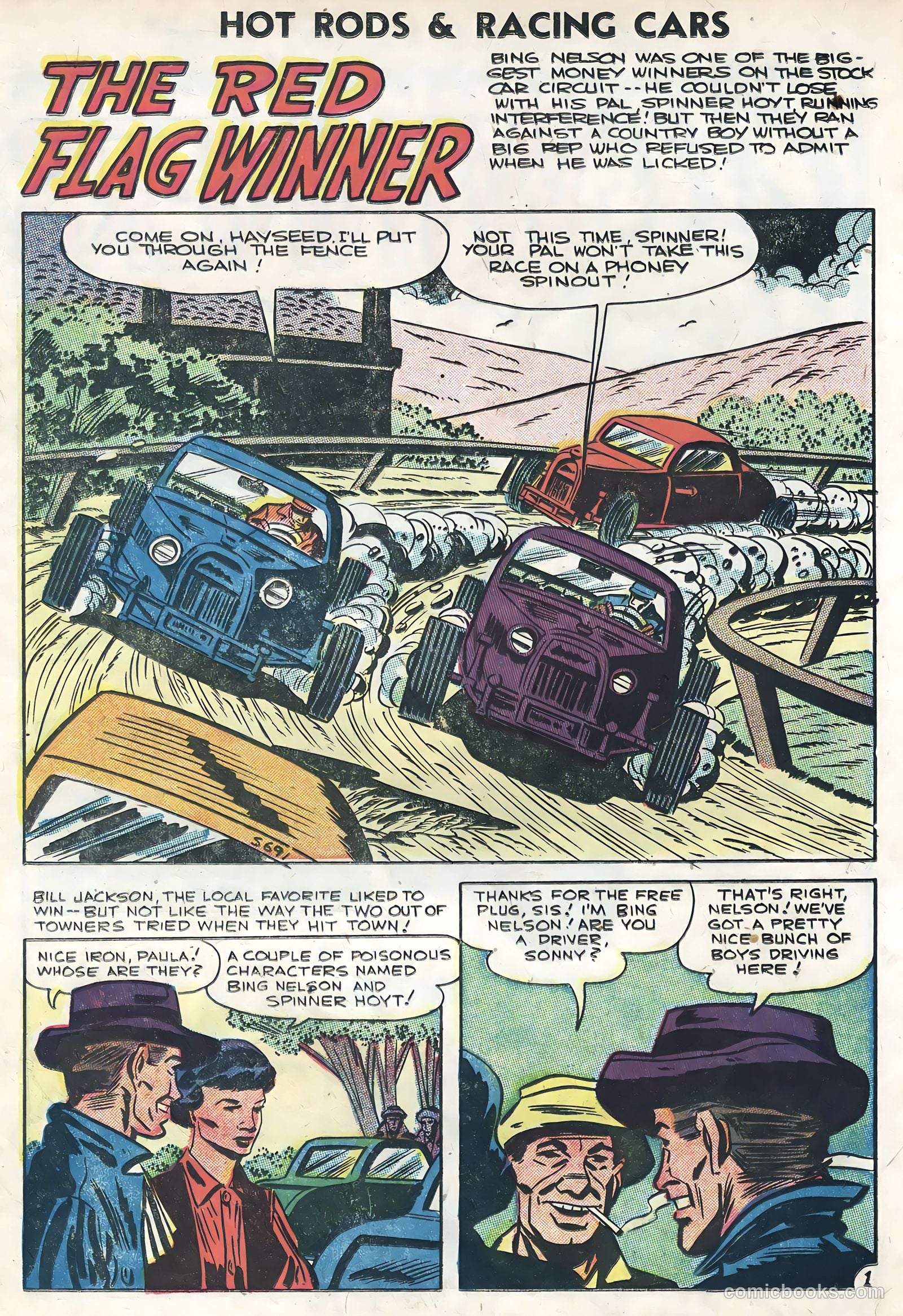 Hot Rods and Racing Cars #28 — page 12 of 36