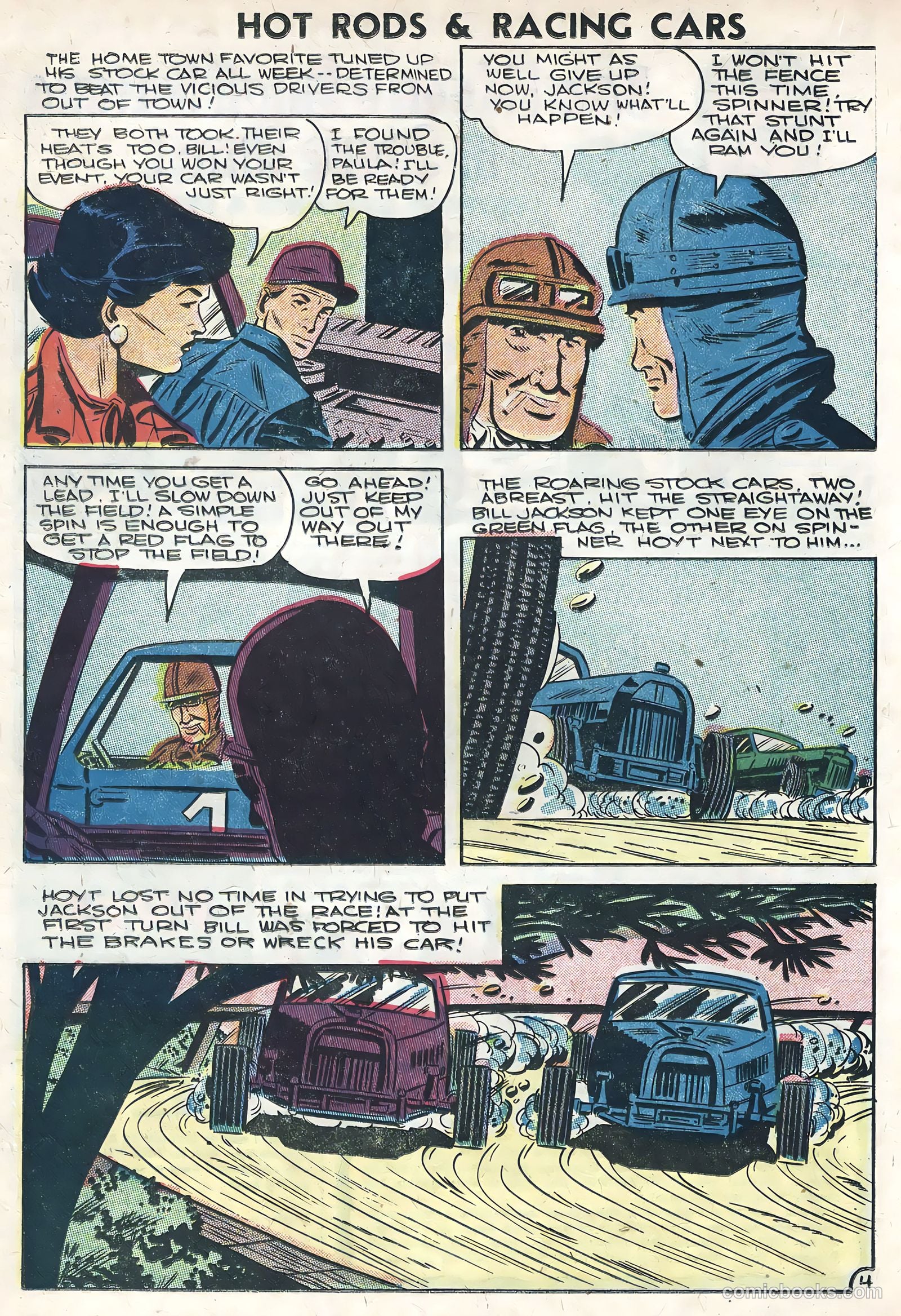 Hot Rods and Racing Cars #28 — page 16 of 36