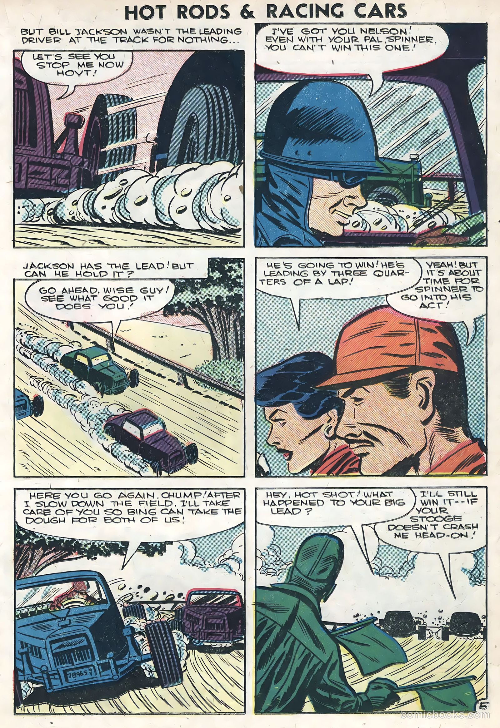 Hot Rods and Racing Cars #28 — page 17 of 36