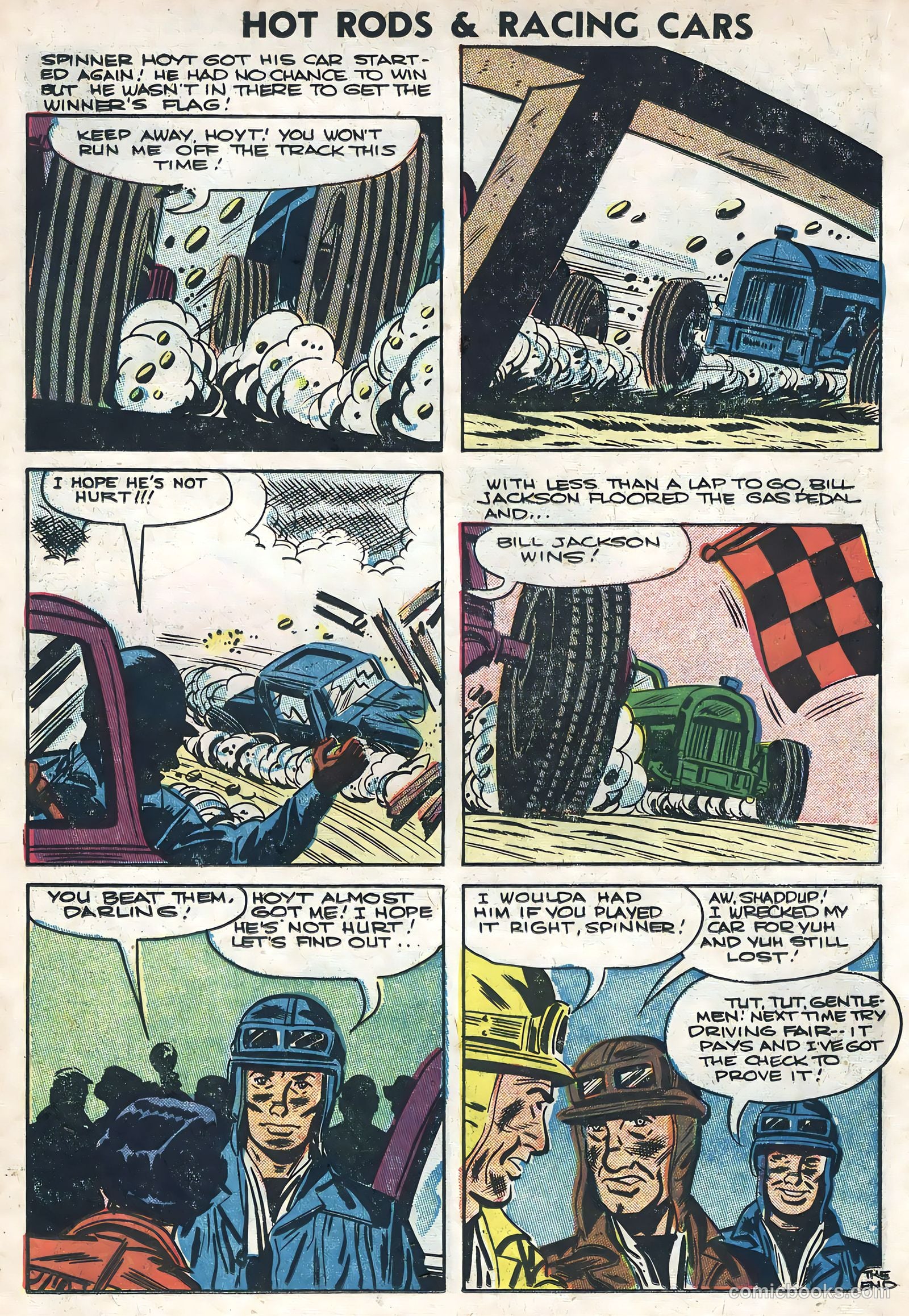 Hot Rods and Racing Cars #28 — page 18 of 36