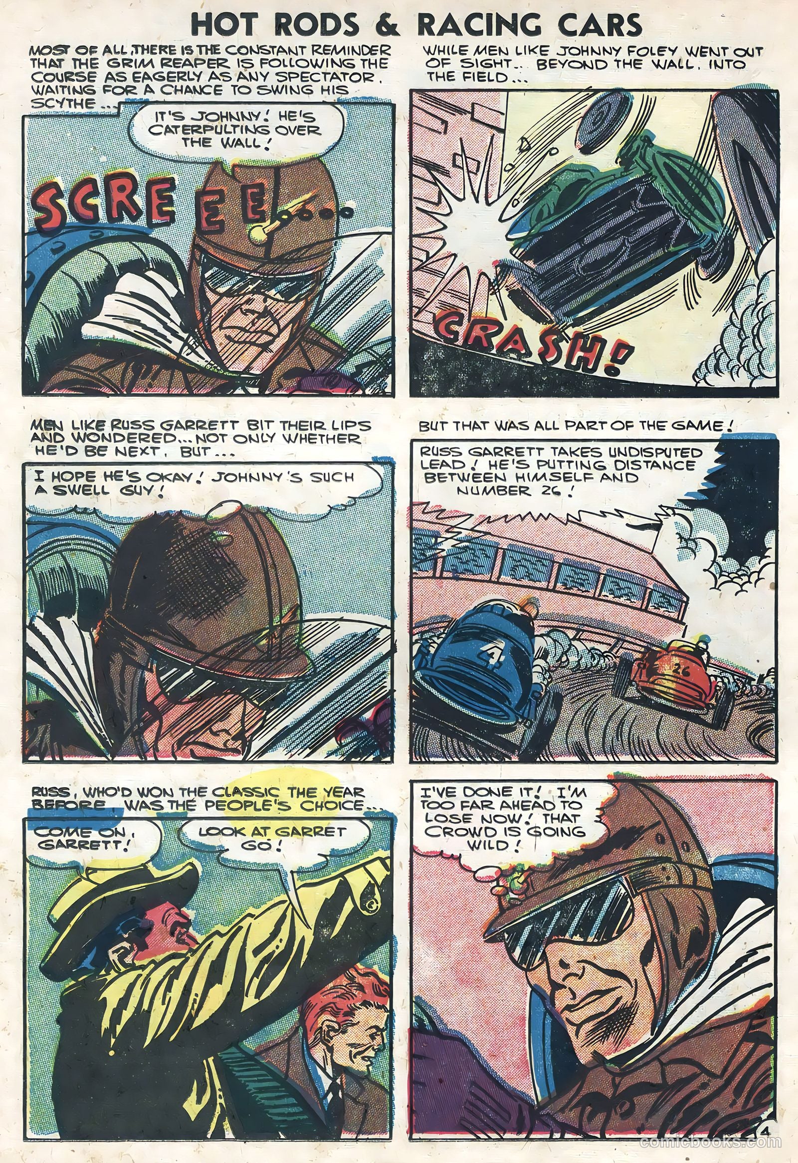 Hot Rods and Racing Cars #28 — page 26 of 36