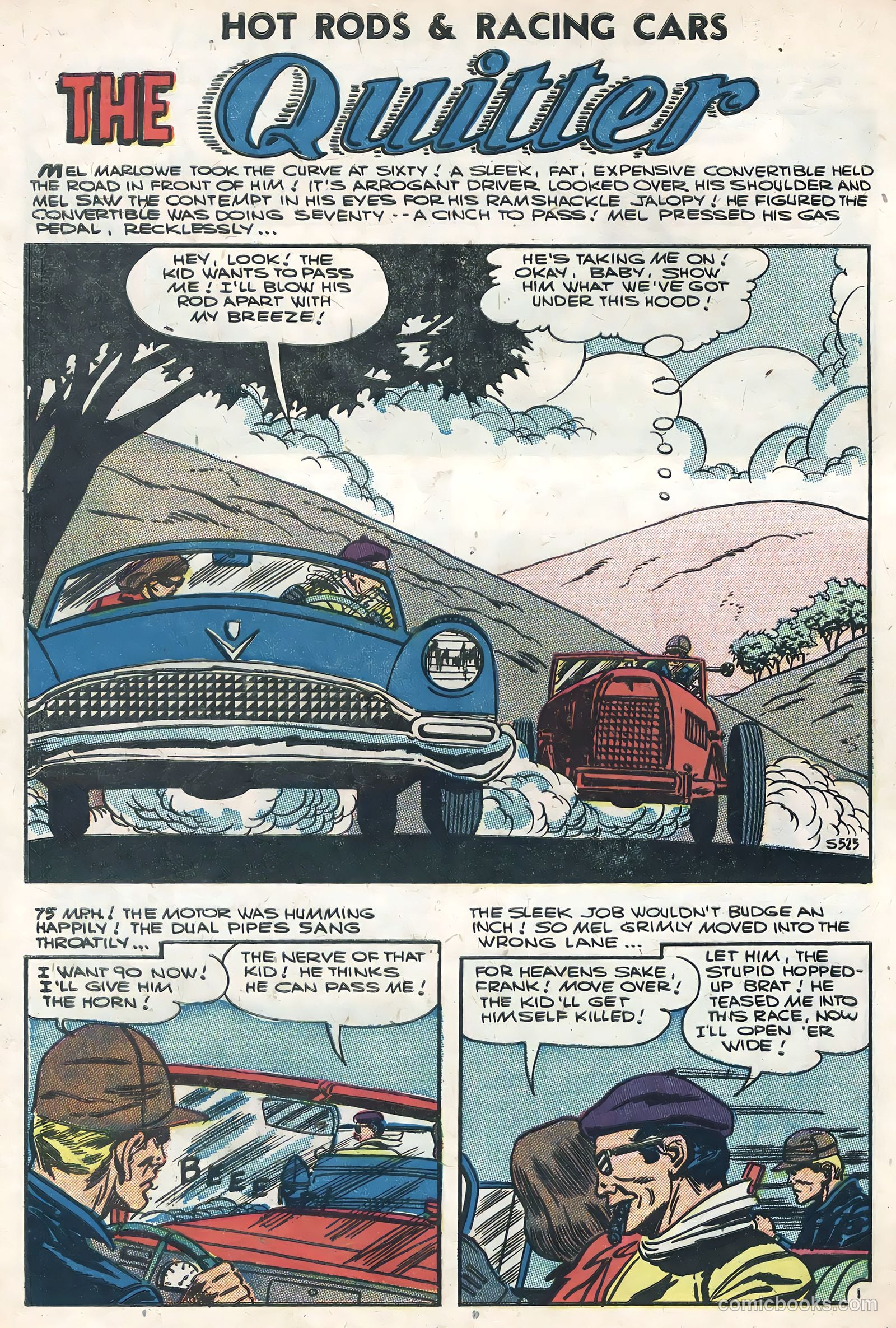 Hot Rods and Racing Cars #28 — page 28 of 36