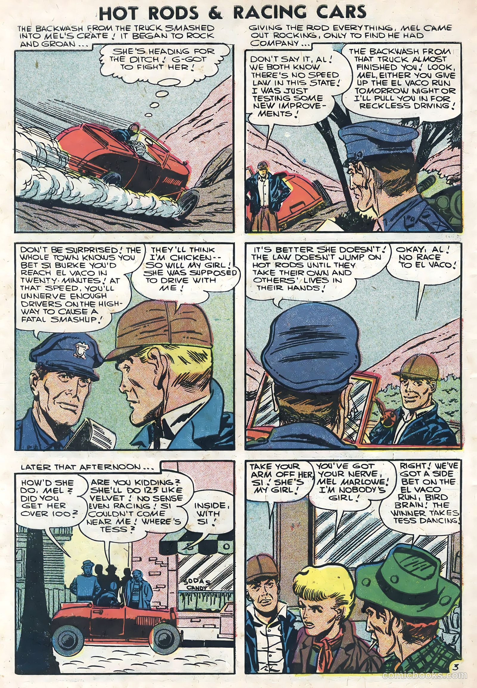 Hot Rods and Racing Cars #28 — page 30 of 36