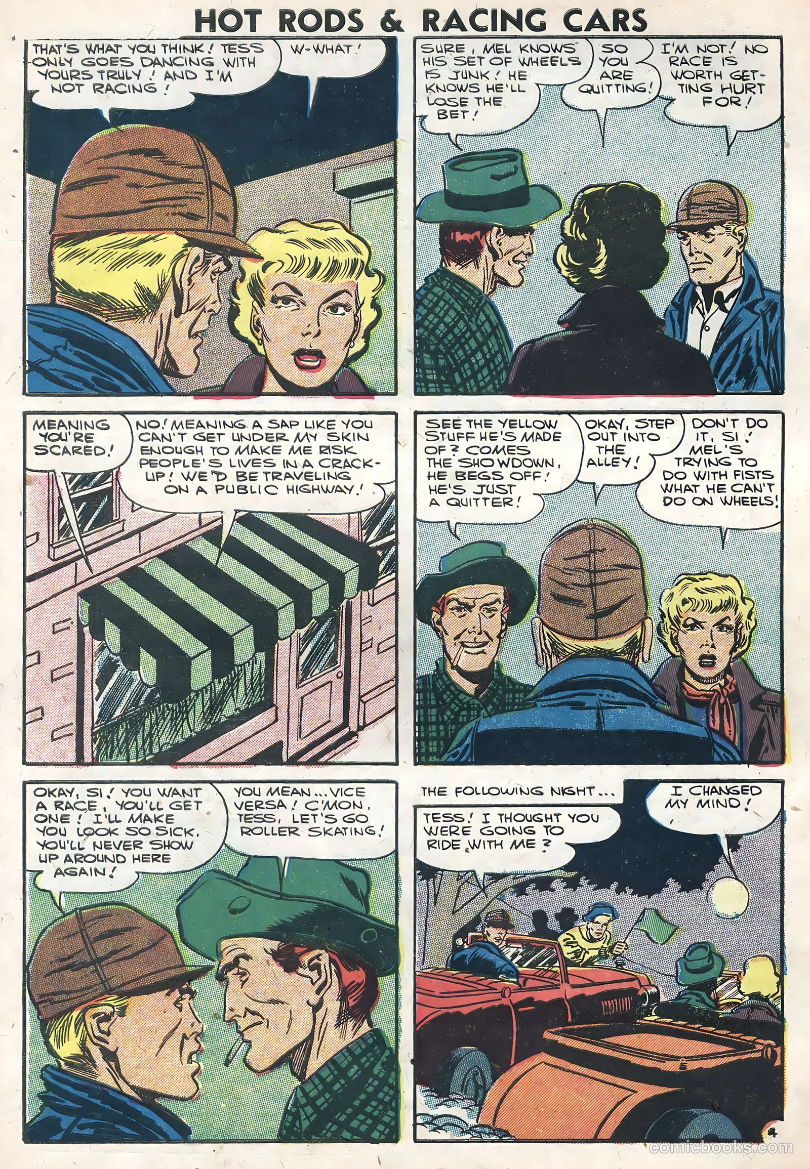 Hot Rods and Racing Cars #28 — page 32 of 36