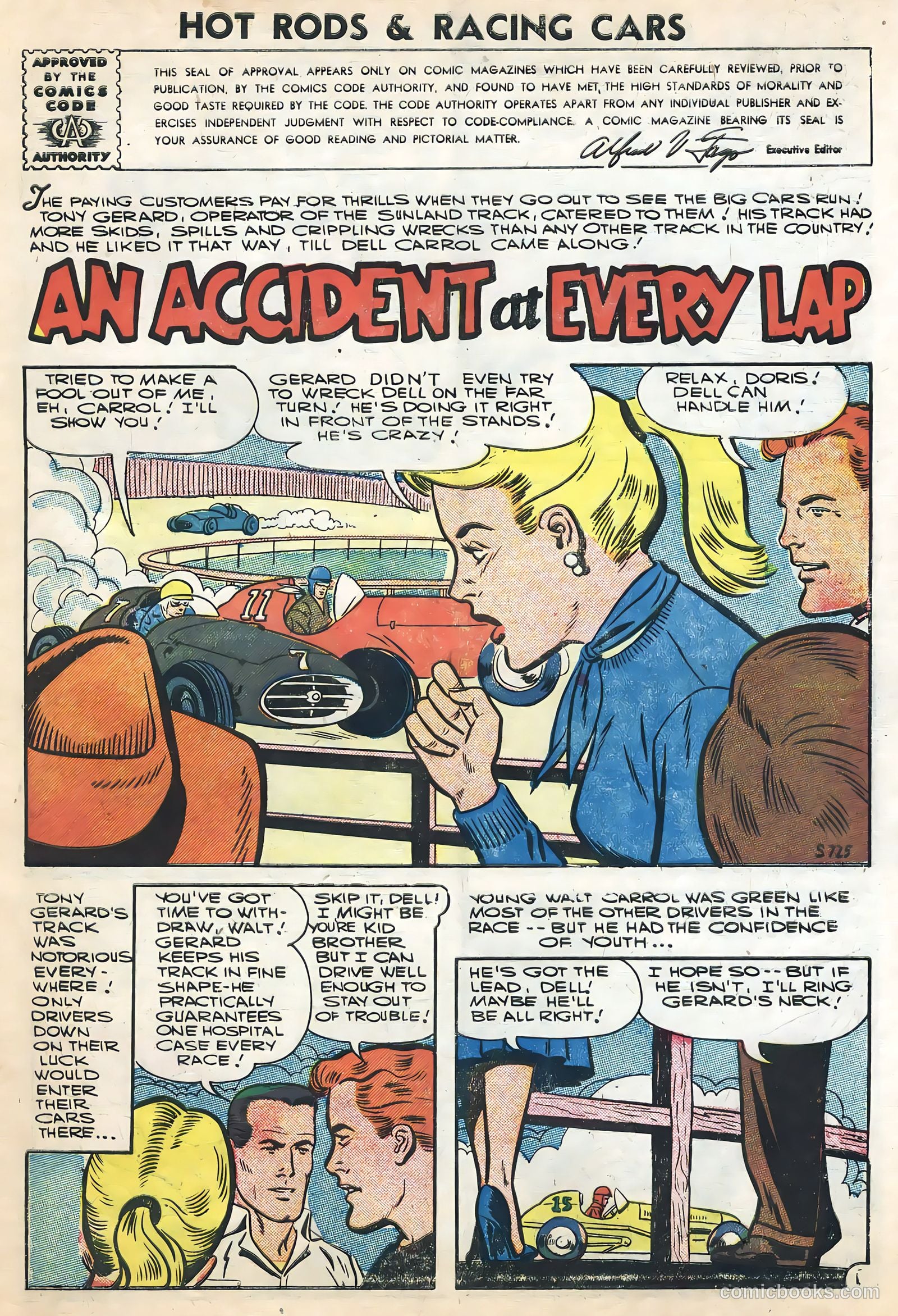 Hot Rods and Racing Cars #29 — page 3 of 36