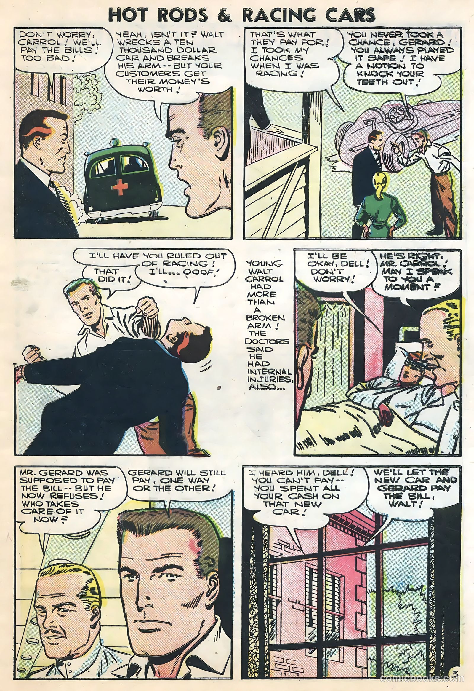 Hot Rods and Racing Cars #29 — page 5 of 36