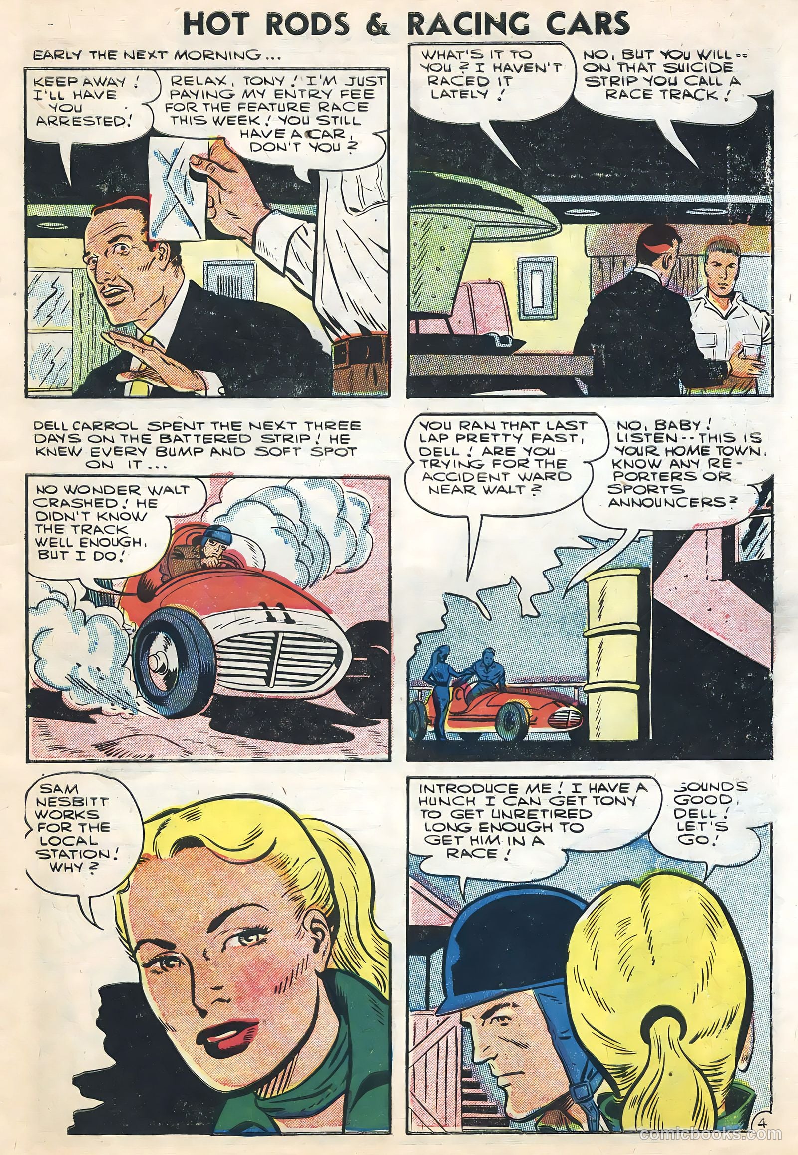 Hot Rods and Racing Cars #29 — page 7 of 36
