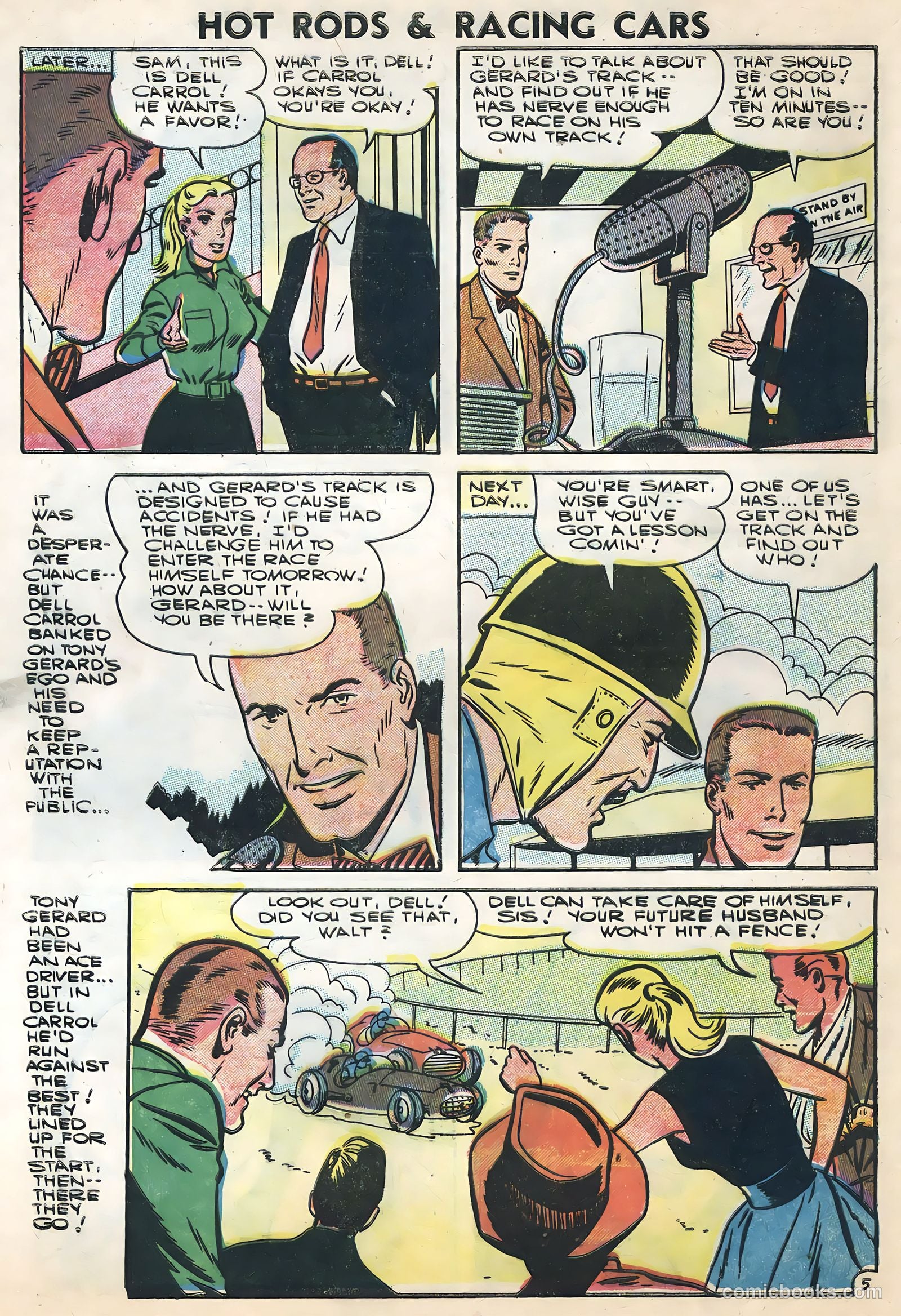 Hot Rods and Racing Cars #29 — page 8 of 36