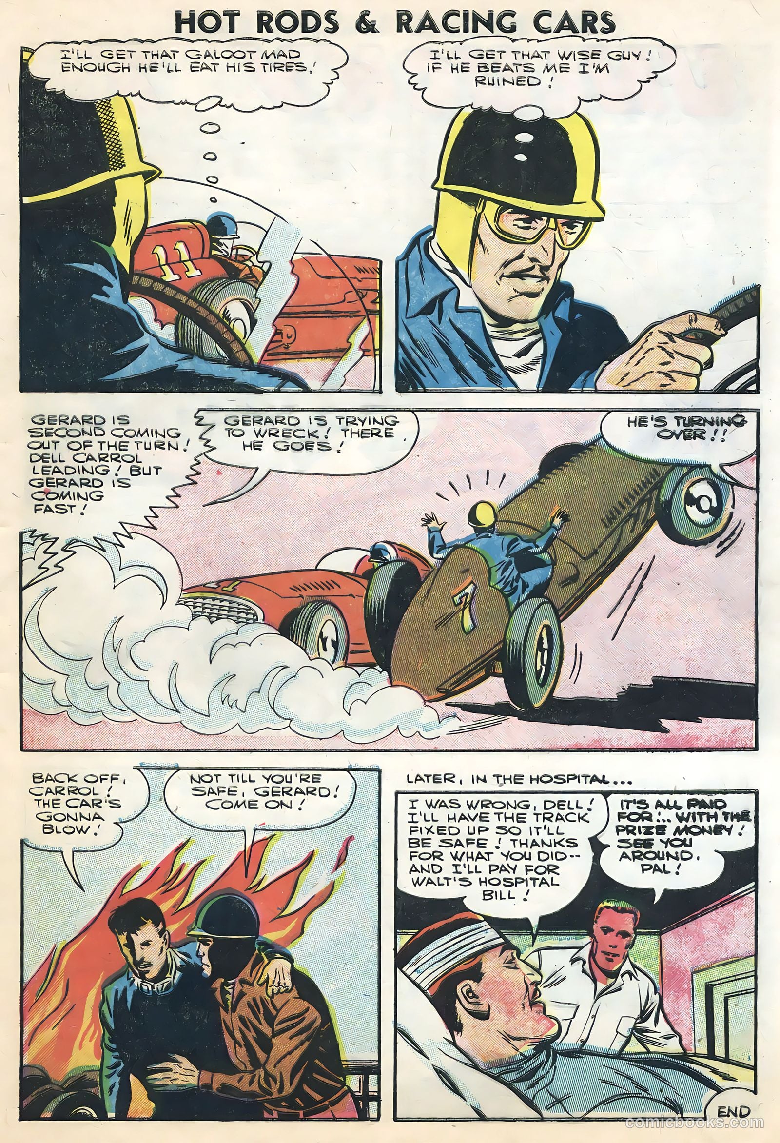 Hot Rods and Racing Cars #29 — page 9 of 36