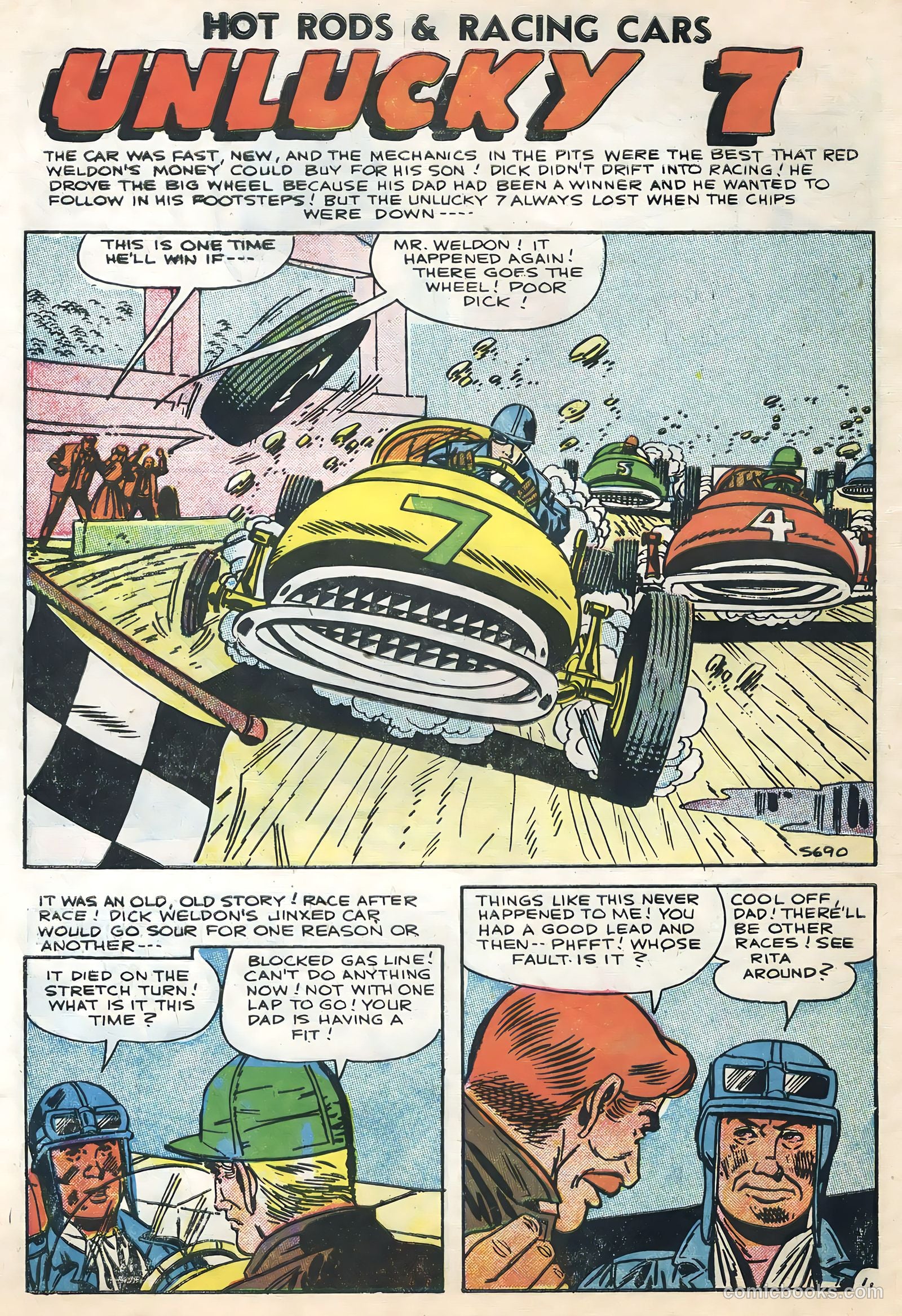 Hot Rods and Racing Cars #29 — page 10 of 36