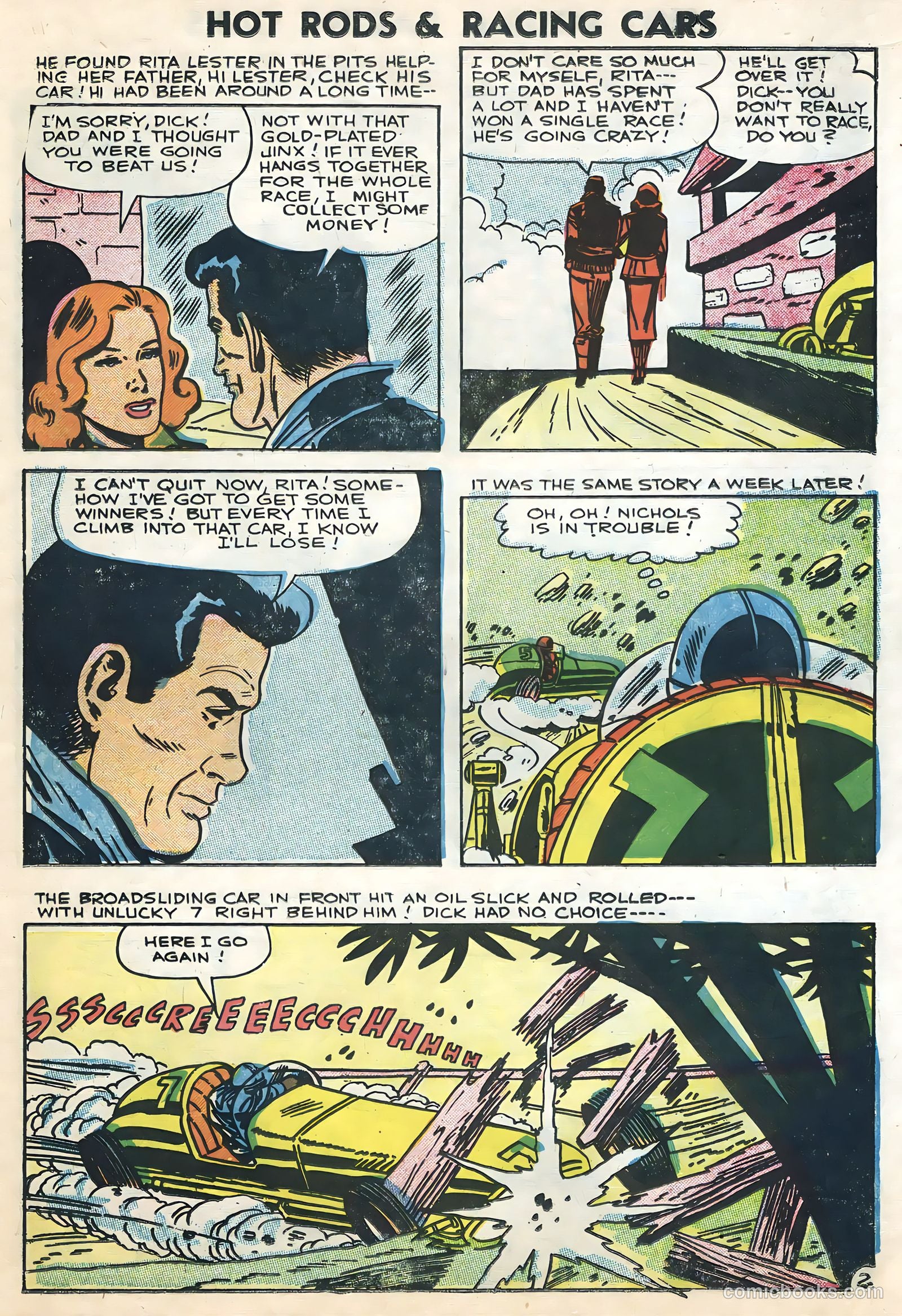 Hot Rods and Racing Cars #29 — page 11 of 36