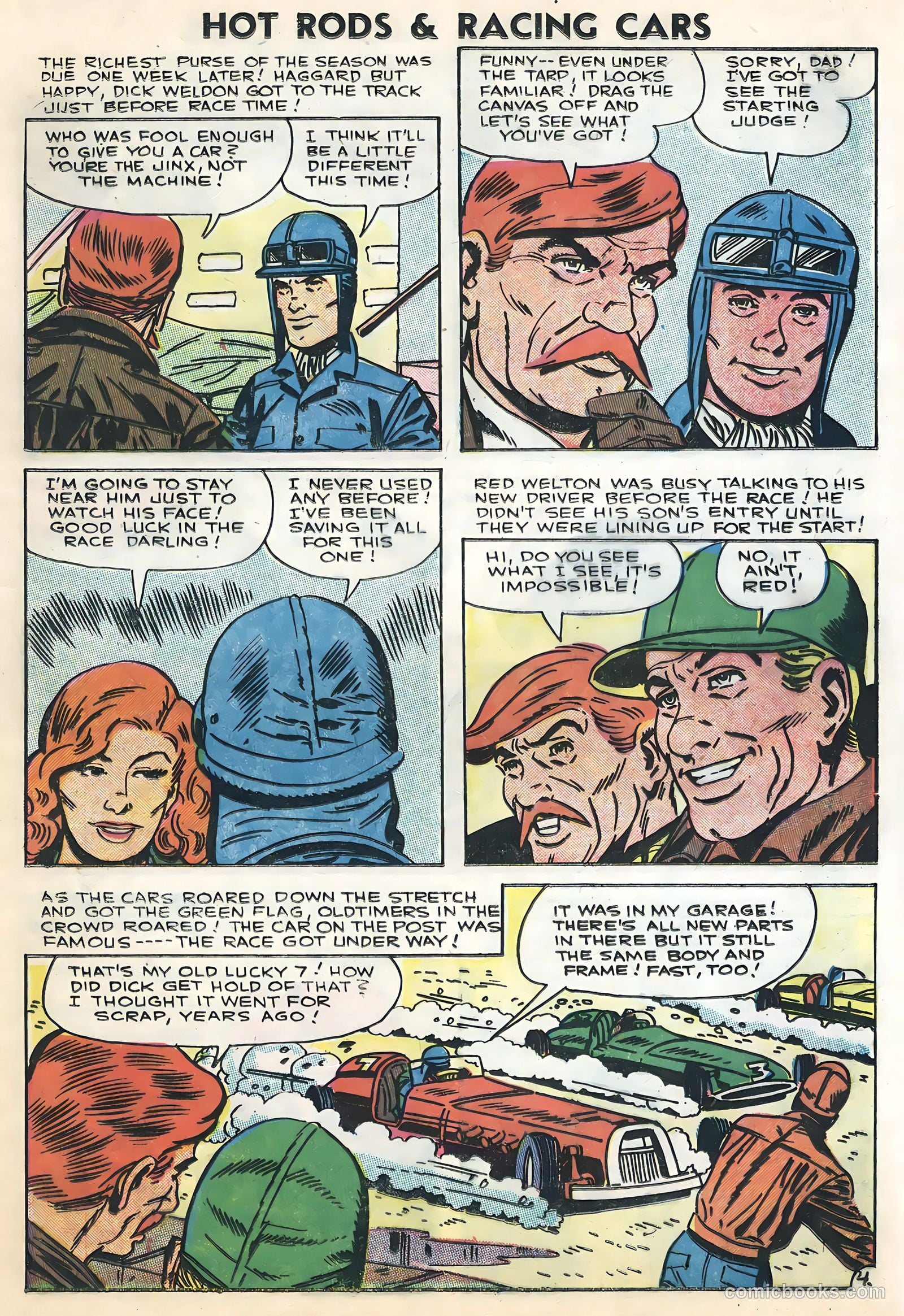 Hot Rods and Racing Cars #29 — page 13 of 36