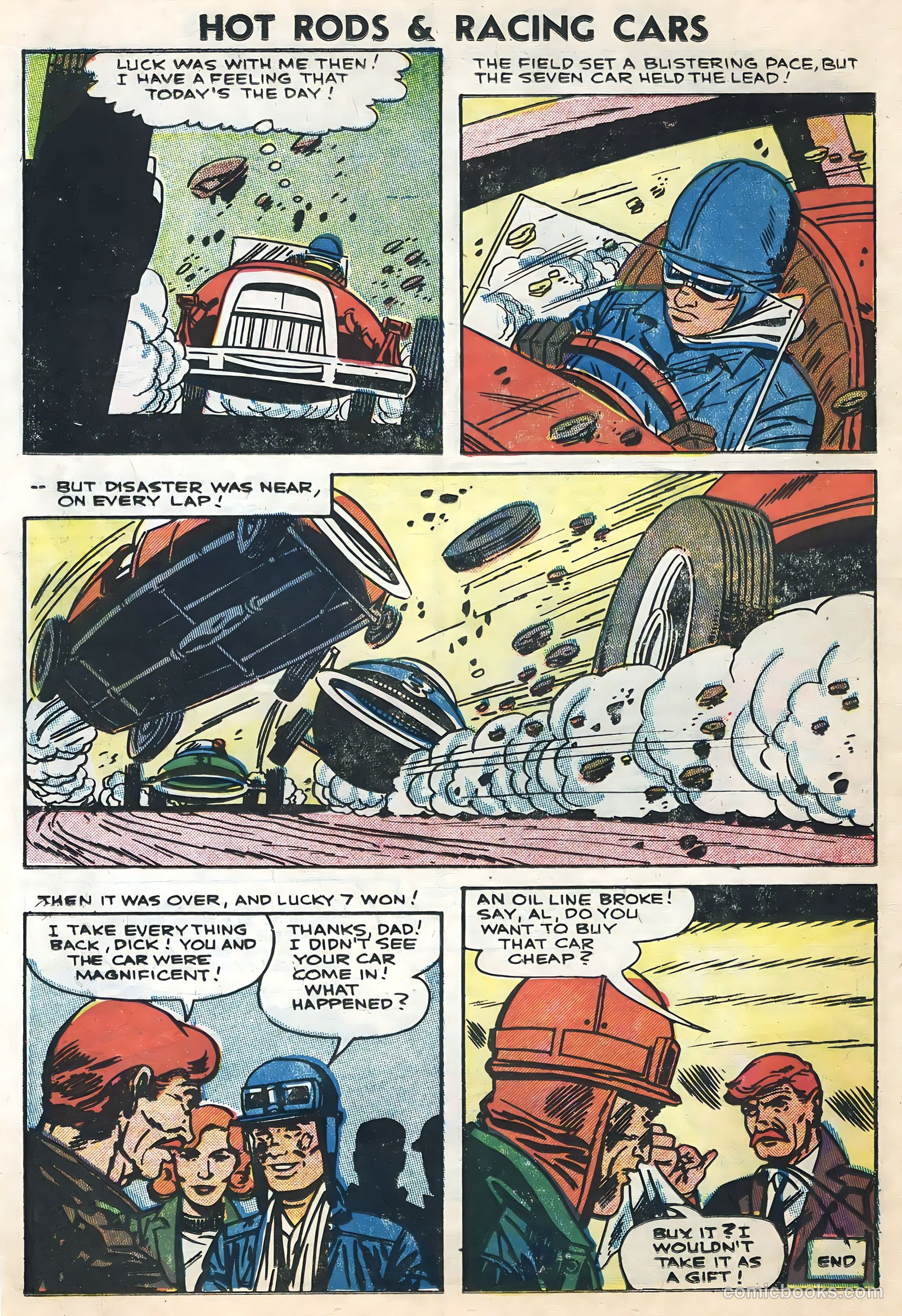 Hot Rods and Racing Cars #29 — page 14 of 36