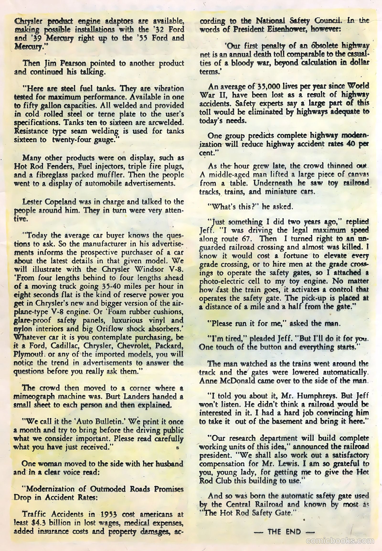 Hot Rods and Racing Cars #29 — page 17 of 36