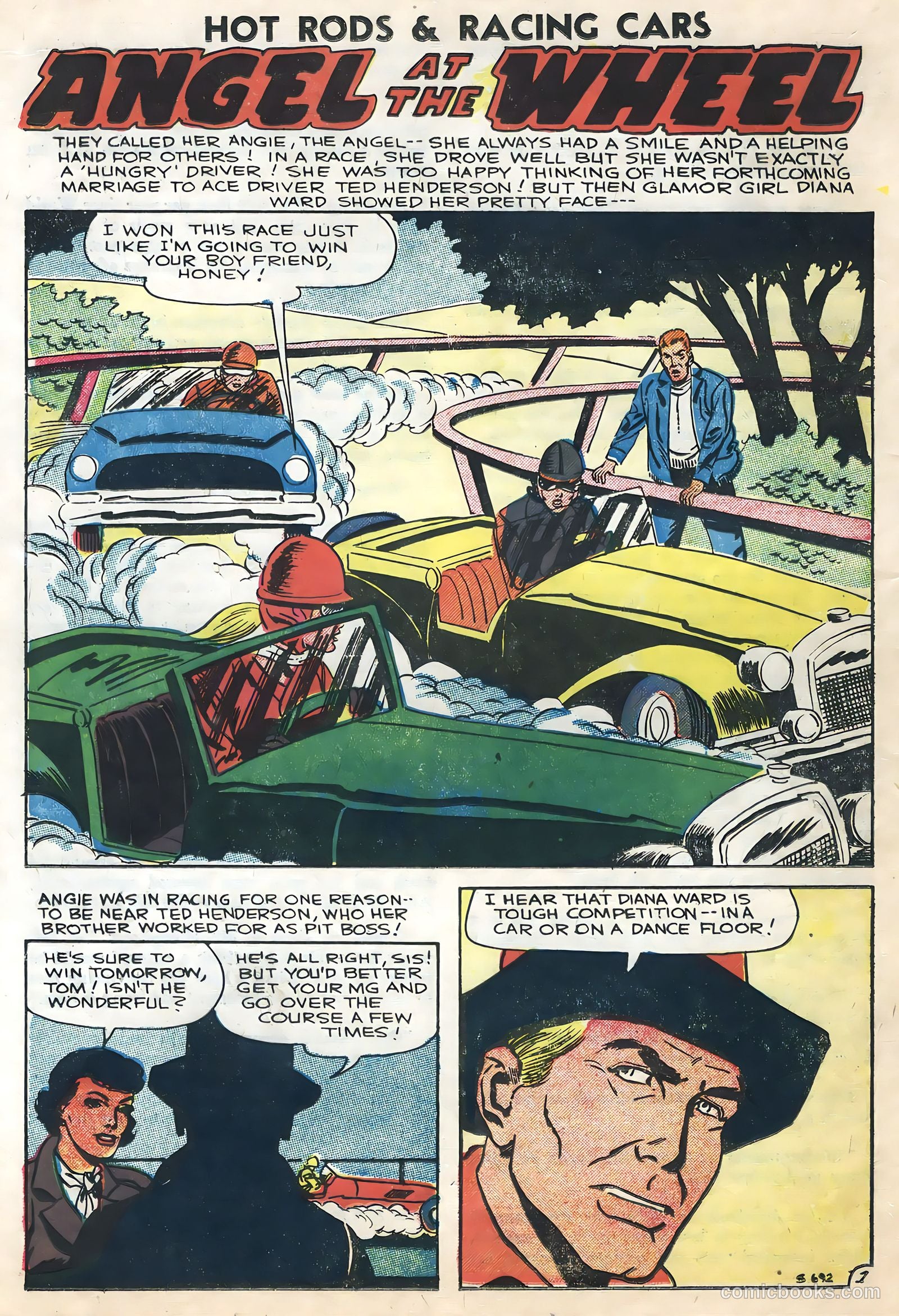 Hot Rods and Racing Cars #29 — page 18 of 36