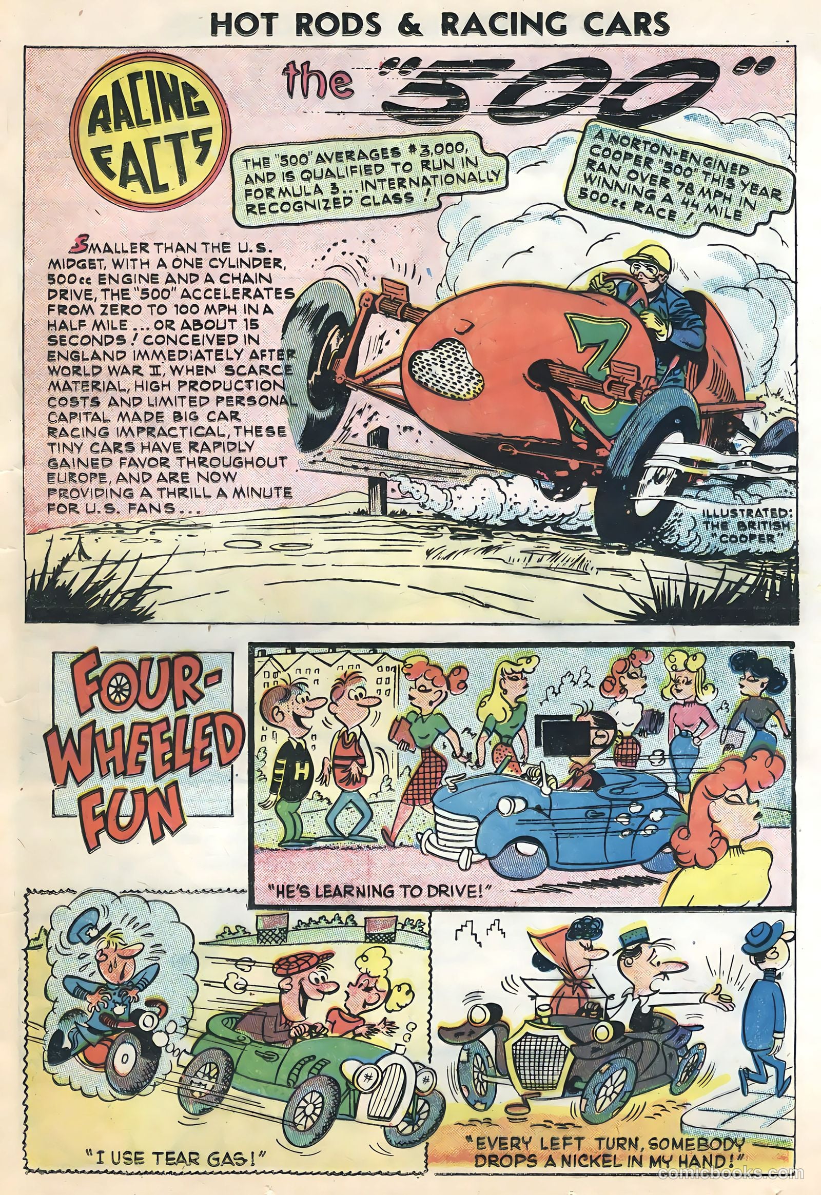 Hot Rods and Racing Cars #29 — page 25 of 36