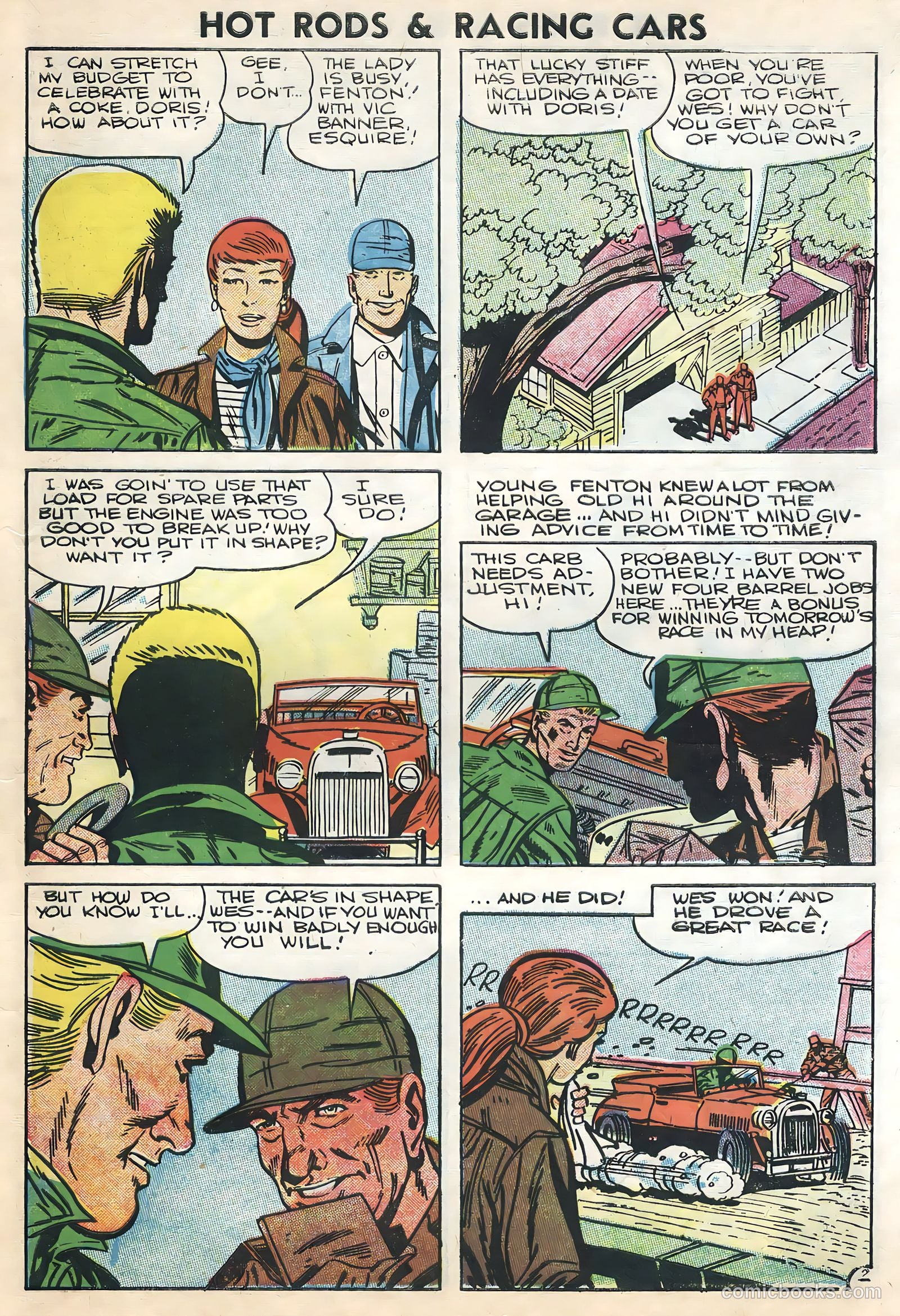 Hot Rods and Racing Cars #29 — page 27 of 36