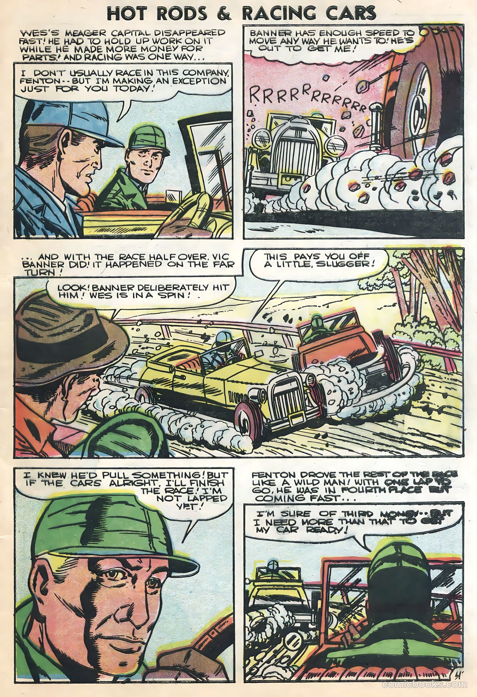 Hot Rods and Racing Cars #29 — page 29 of 36