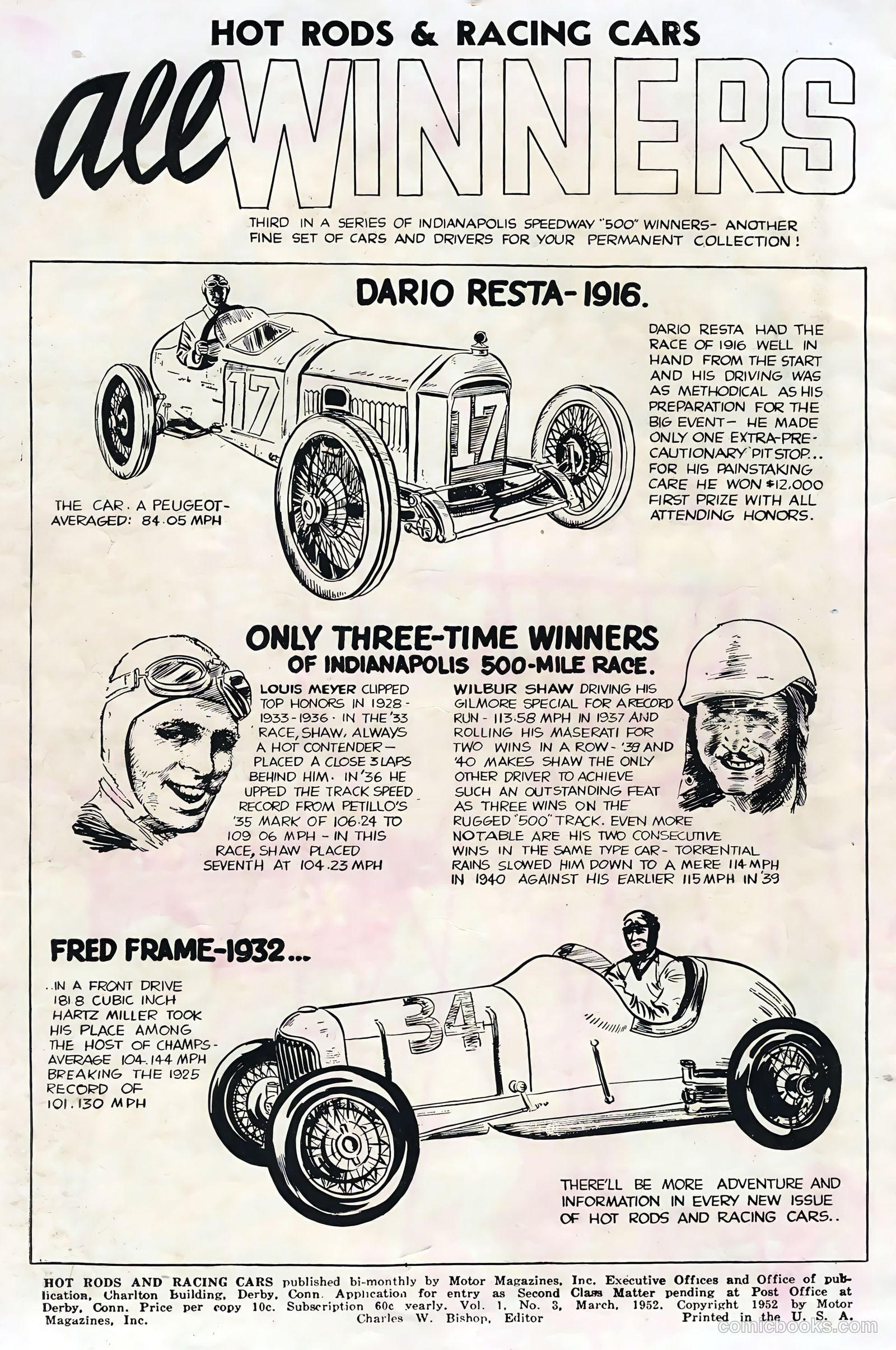 Hot Rods and Racing Cars #3 — page 2 of 36