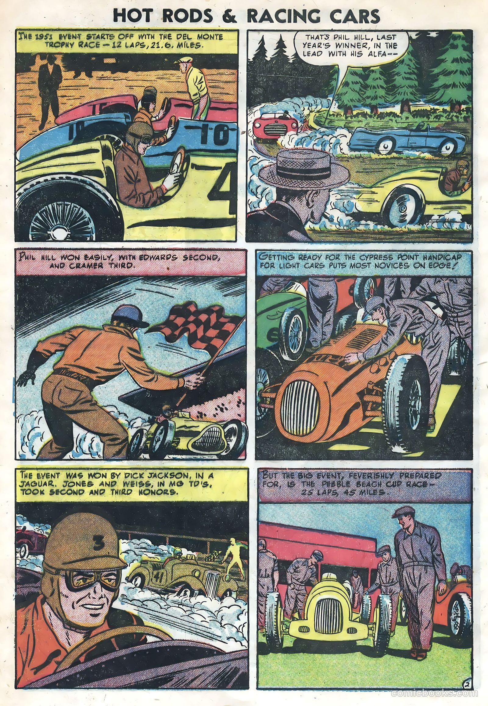 Hot Rods and Racing Cars #3 — page 4 of 36