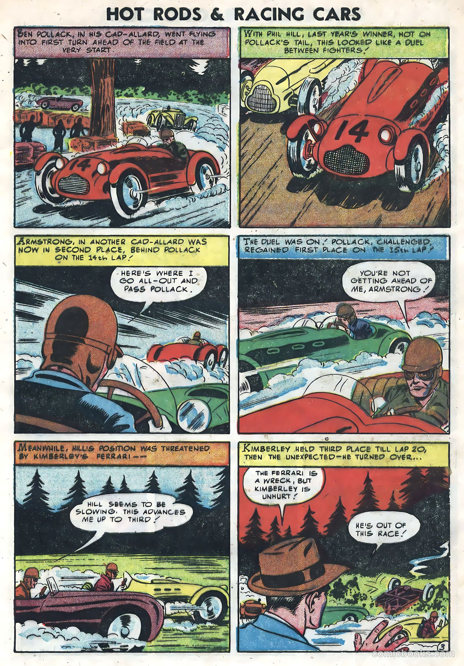 Hot Rods and Racing Cars #3 — page 5 of 36