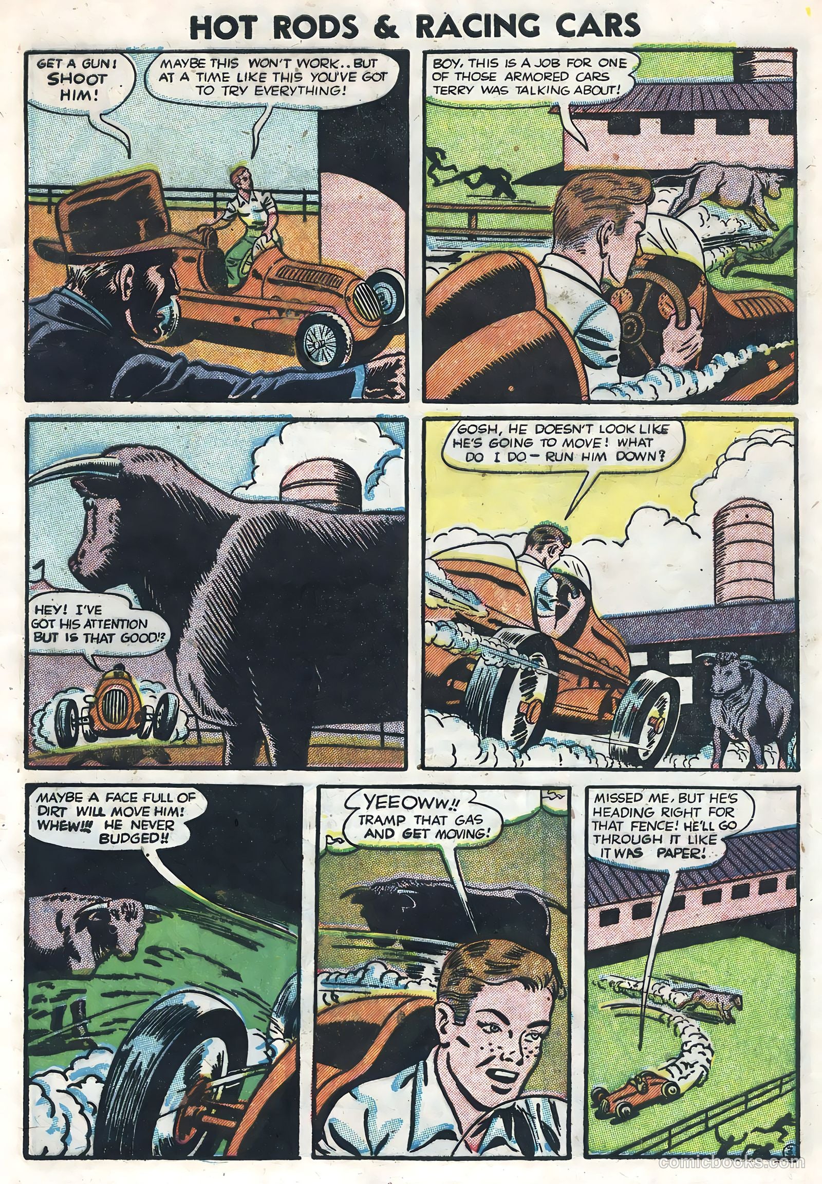 Hot Rods and Racing Cars #3 — page 9 of 36