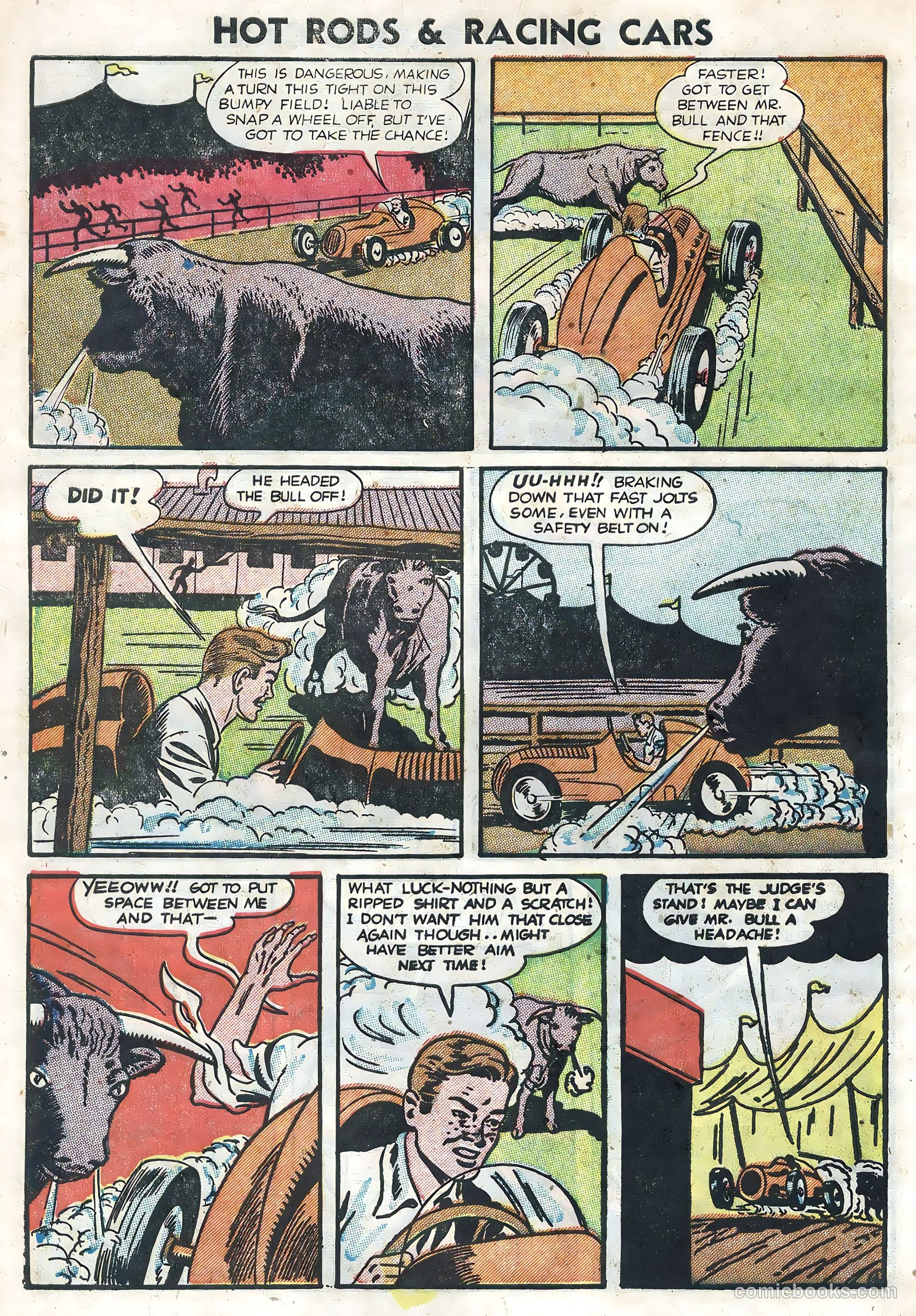 Hot Rods and Racing Cars #3 — page 10 of 36