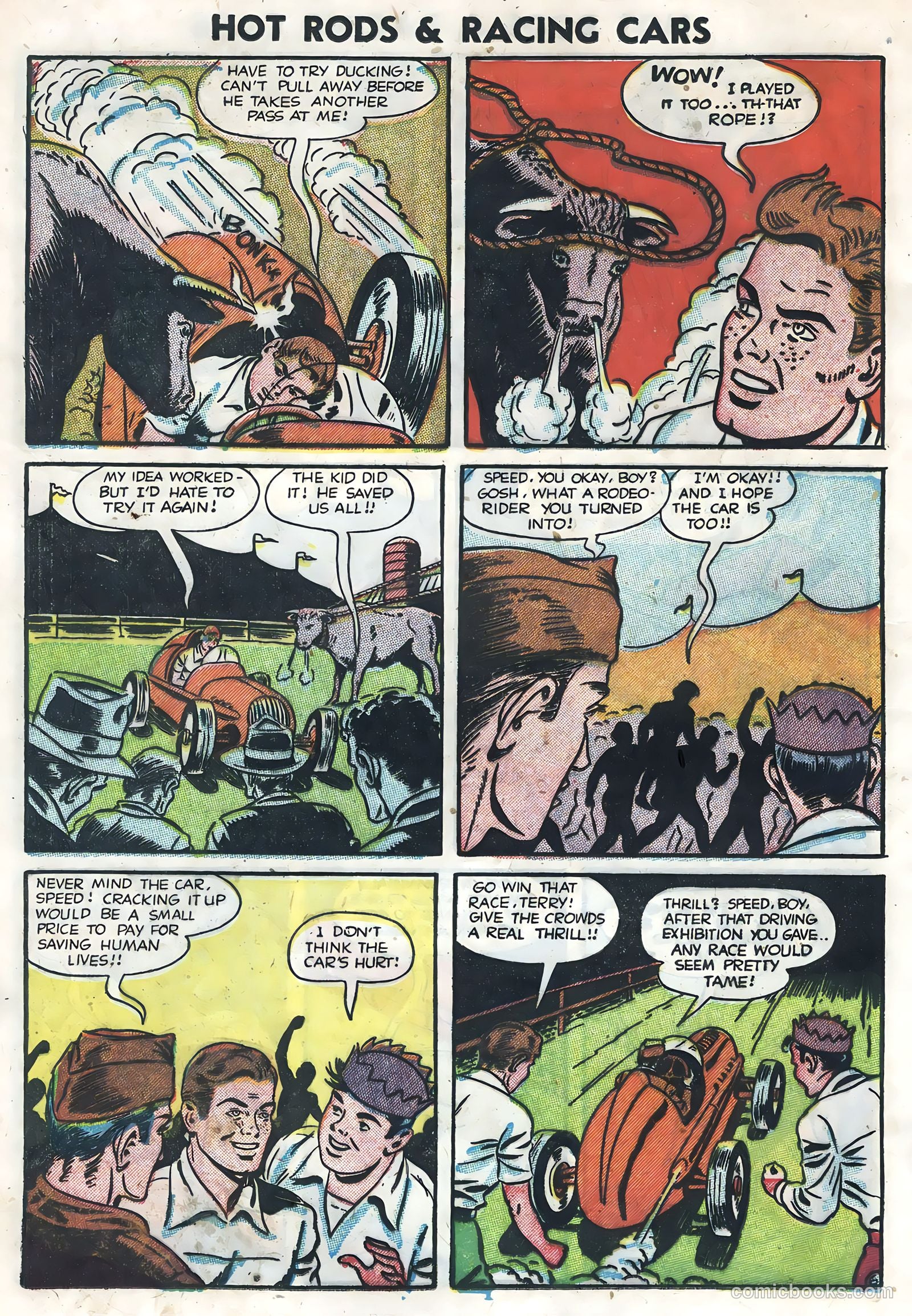 Hot Rods and Racing Cars #3 — page 12 of 36