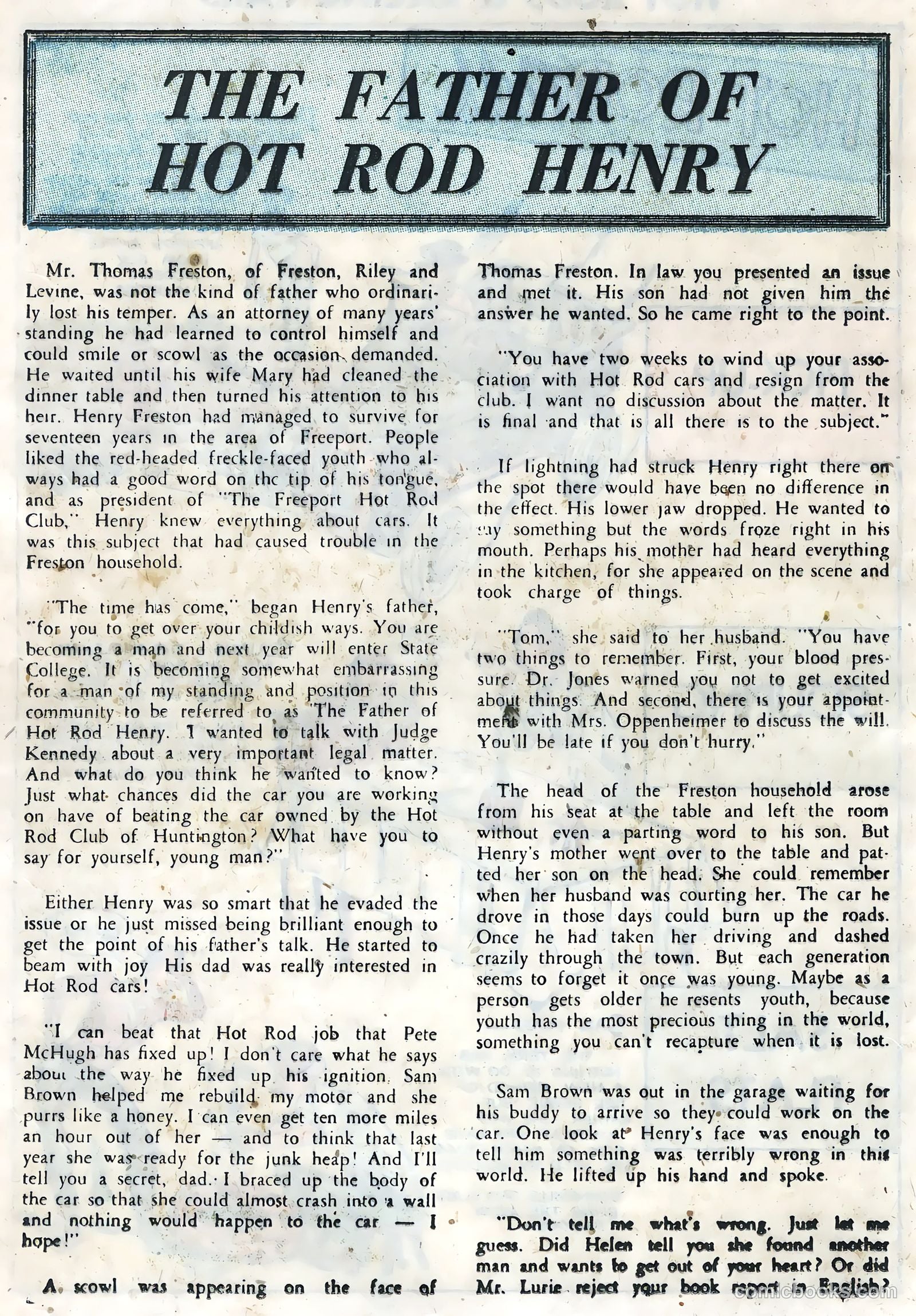 Hot Rods and Racing Cars #3 — page 16 of 36