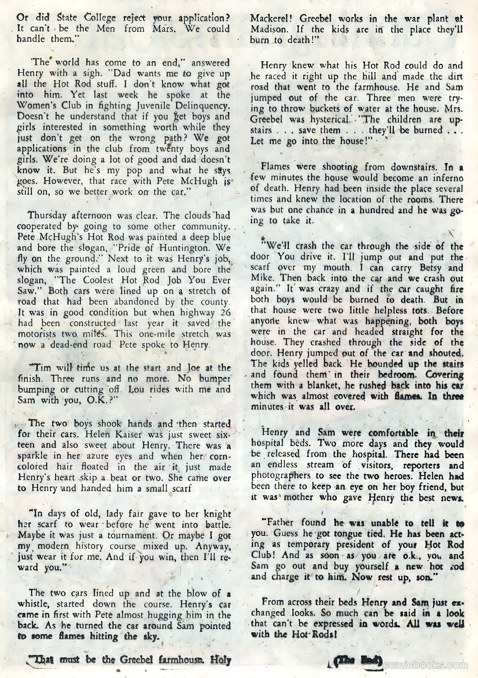 Hot Rods and Racing Cars #3 — page 17 of 36