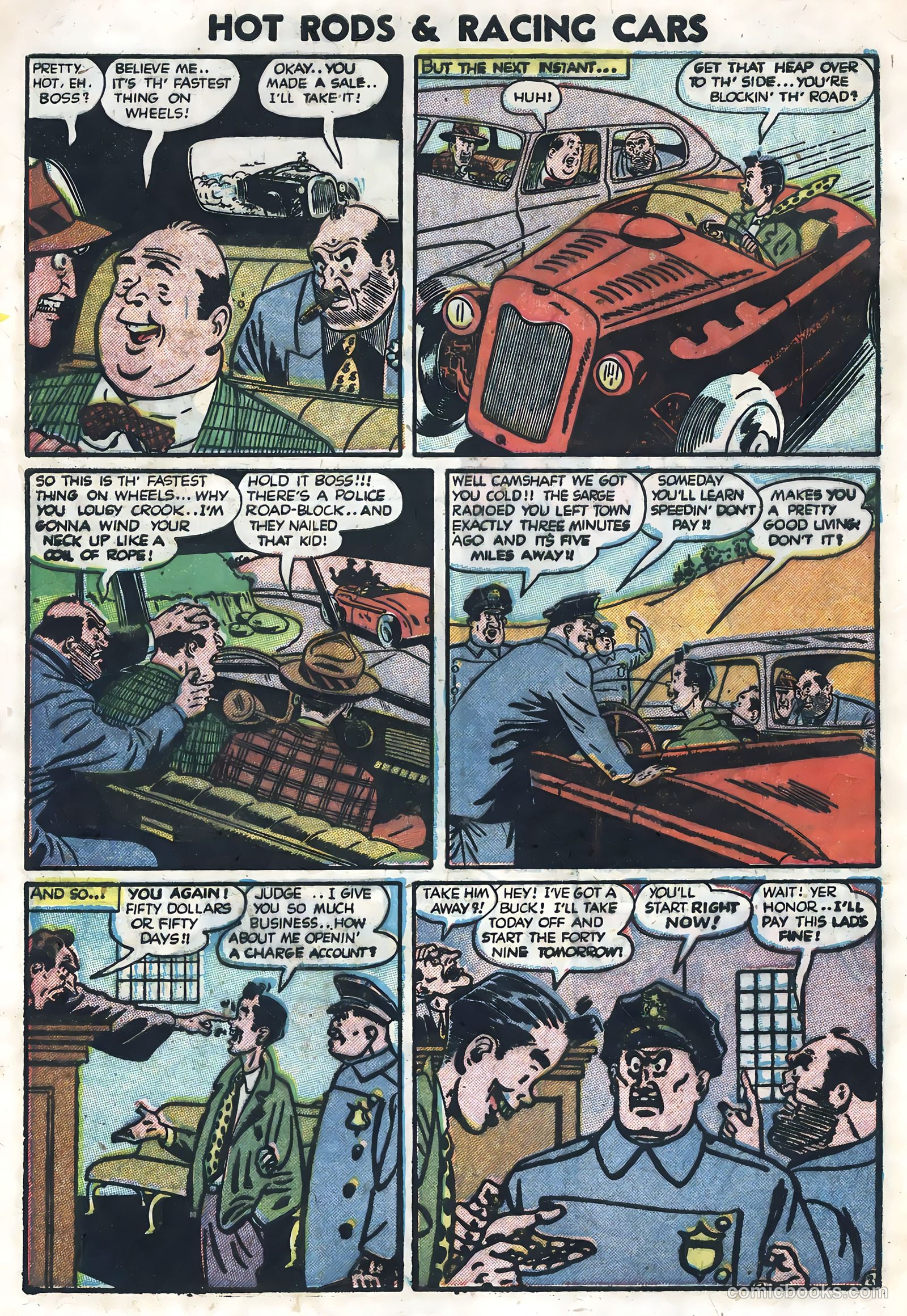 Hot Rods and Racing Cars #3 — page 28 of 36