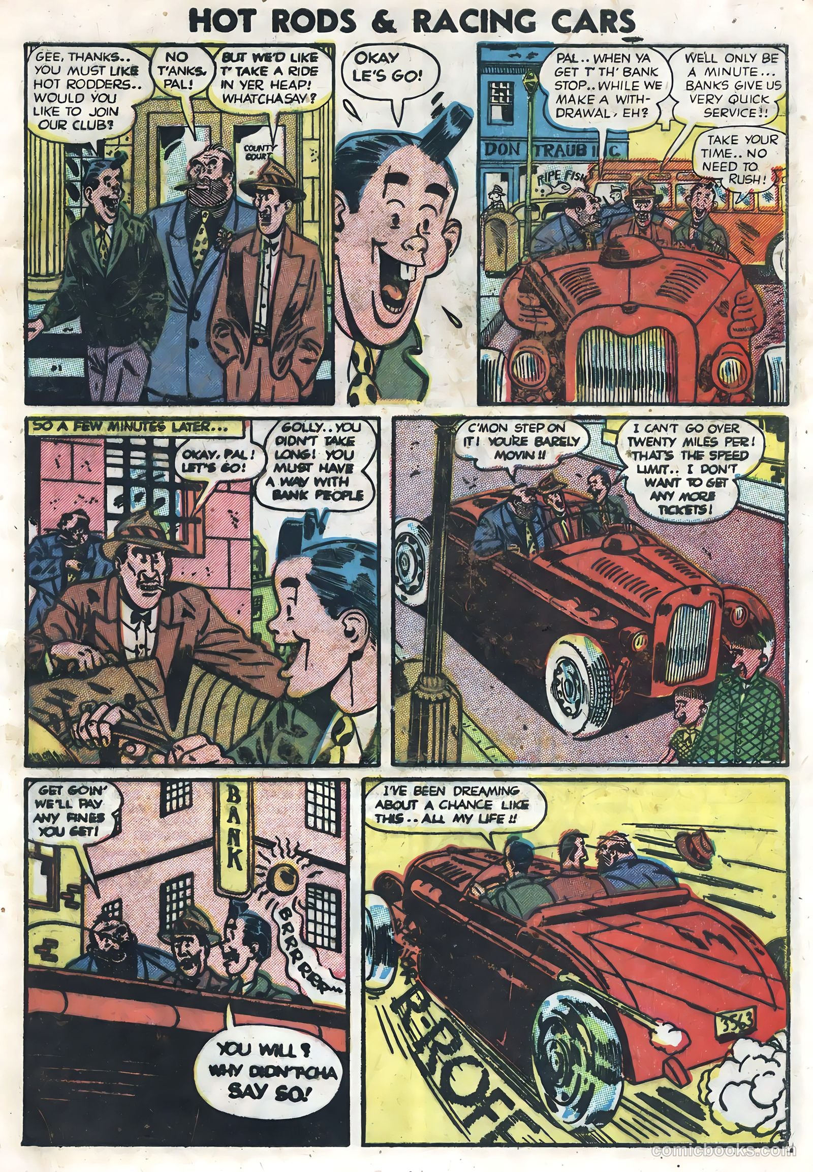 Hot Rods and Racing Cars #3 — page 29 of 36