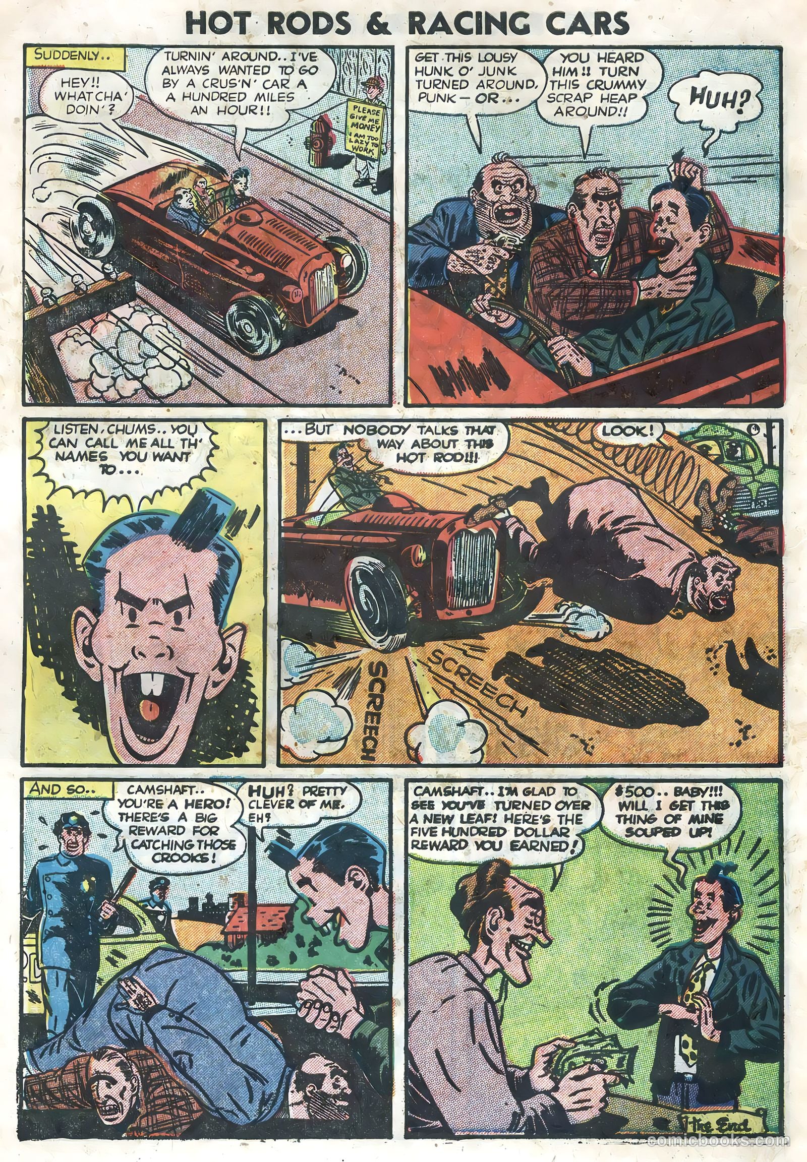 Hot Rods and Racing Cars #3 — page 30 of 36