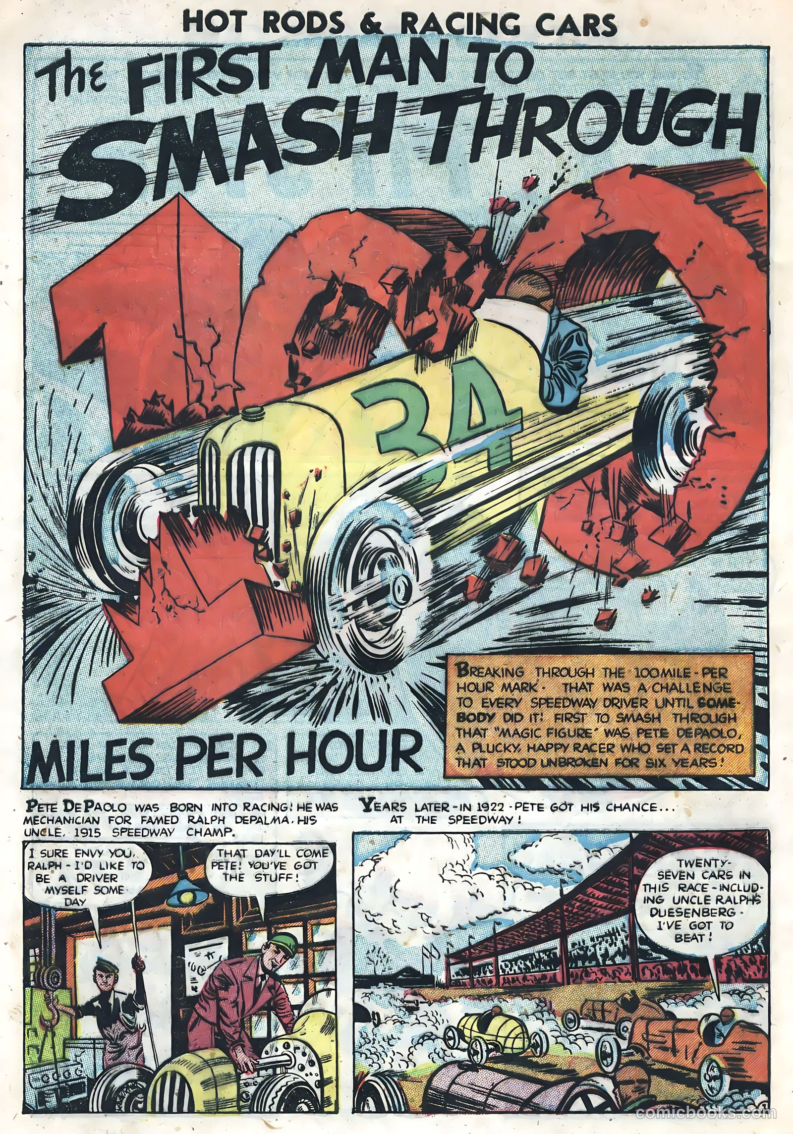 Hot Rods and Racing Cars #3 — page 32 of 36