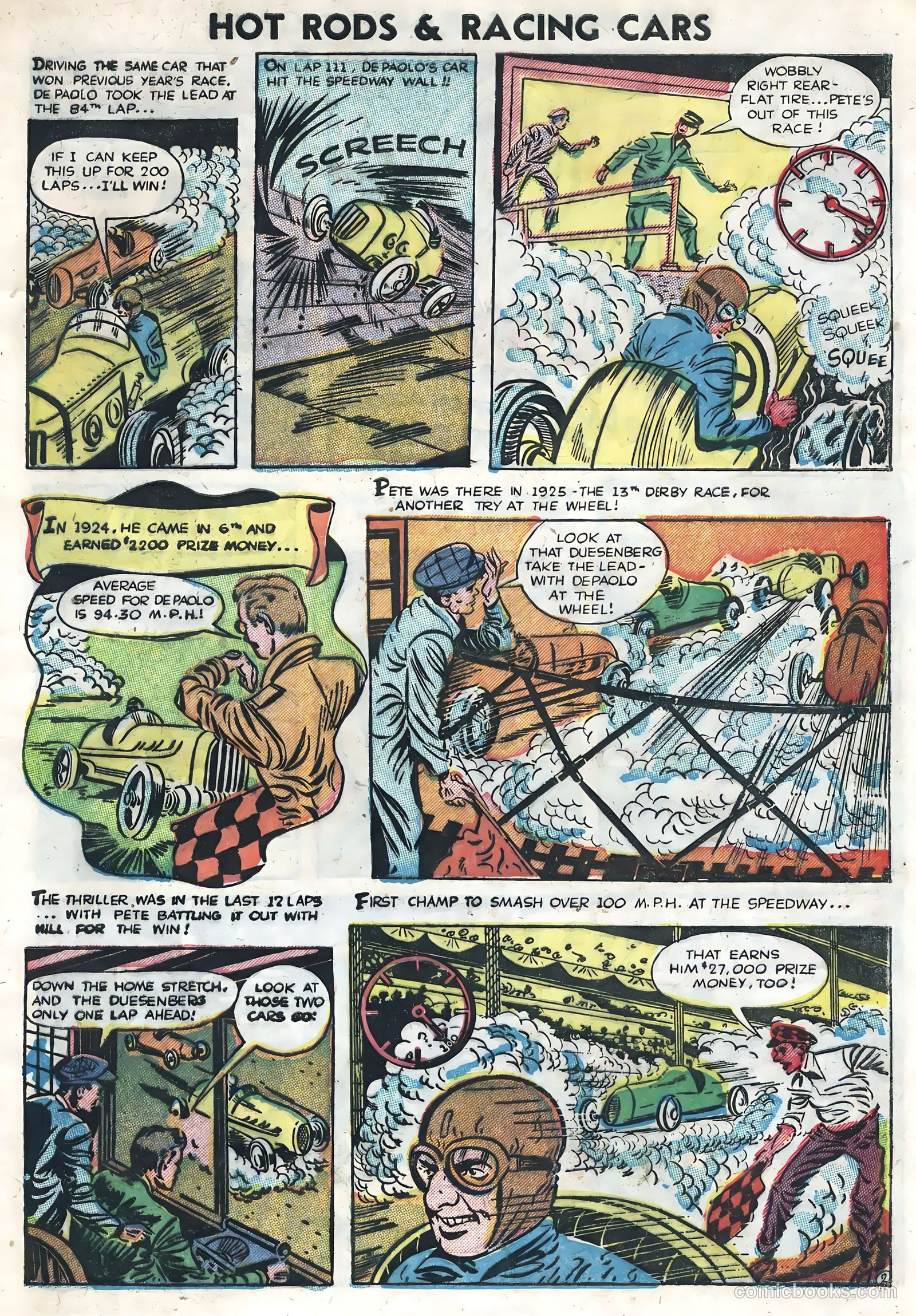 Hot Rods and Racing Cars #3 — page 33 of 36