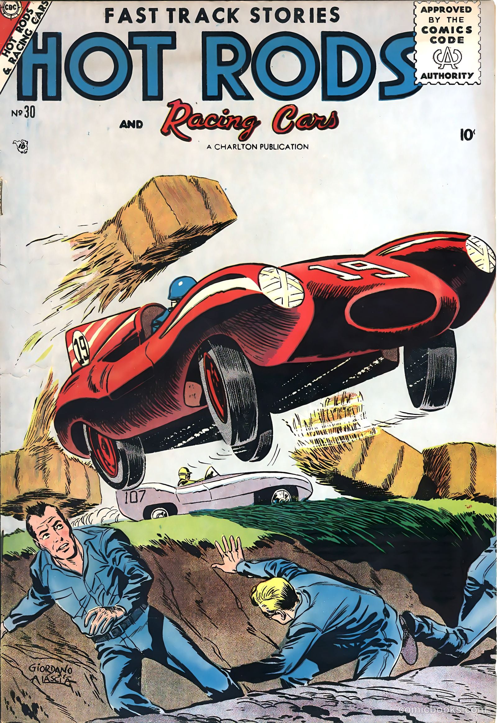 Hot Rods and Racing Cars #30 — page 1 of 36