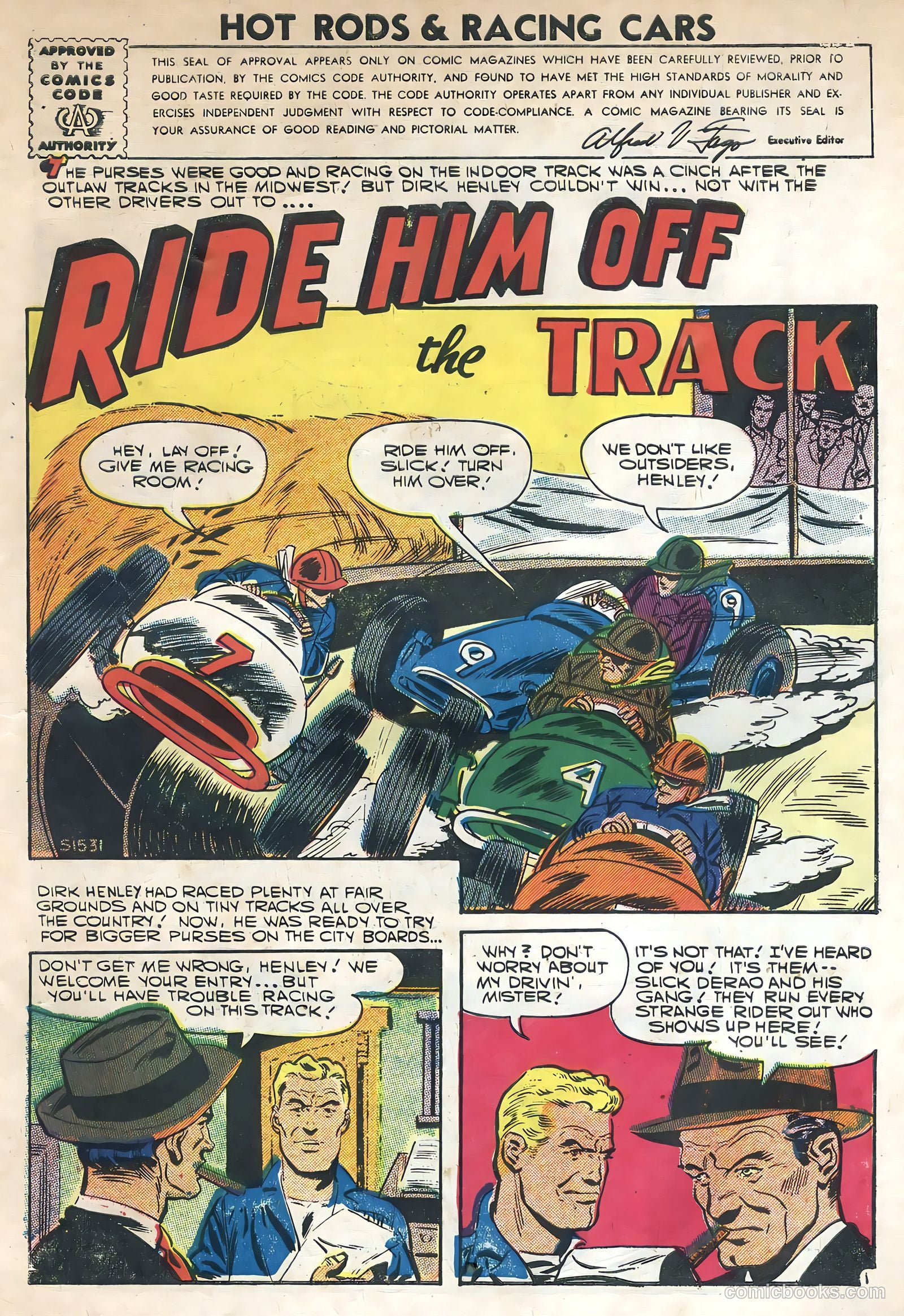 Hot Rods and Racing Cars #30 — page 3 of 36