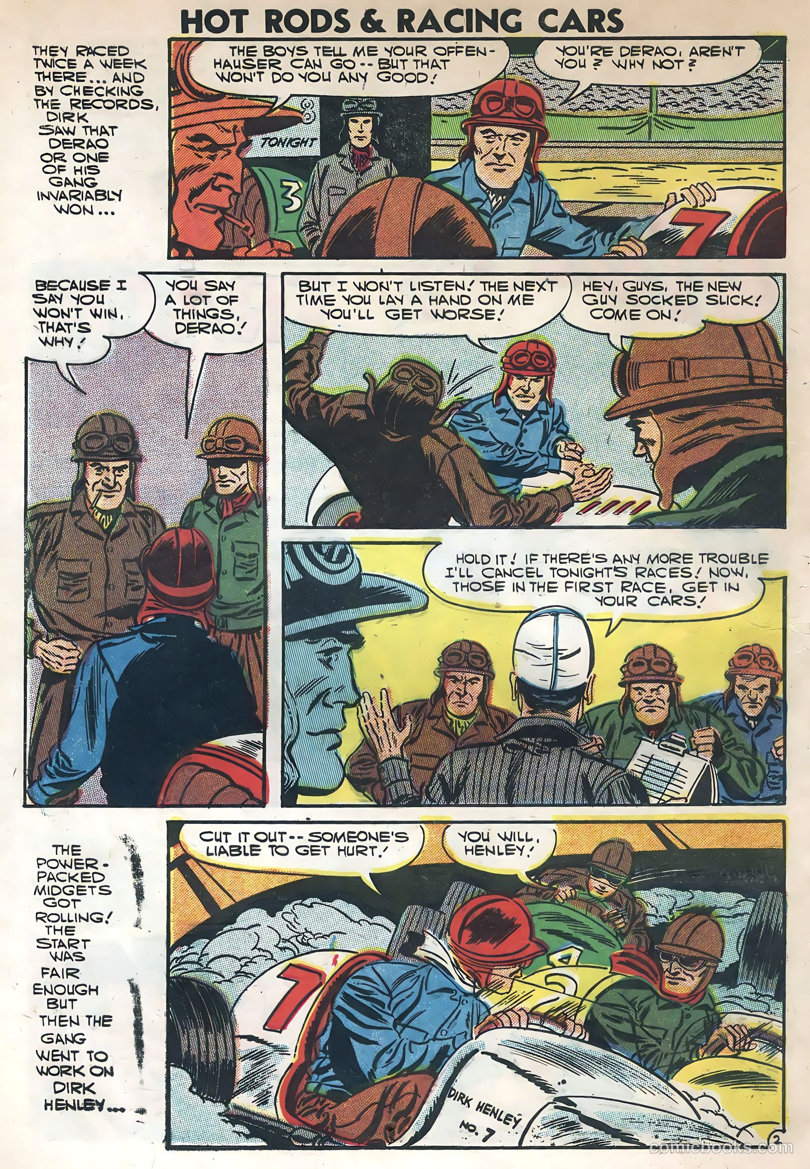 Hot Rods and Racing Cars #30 — page 4 of 36