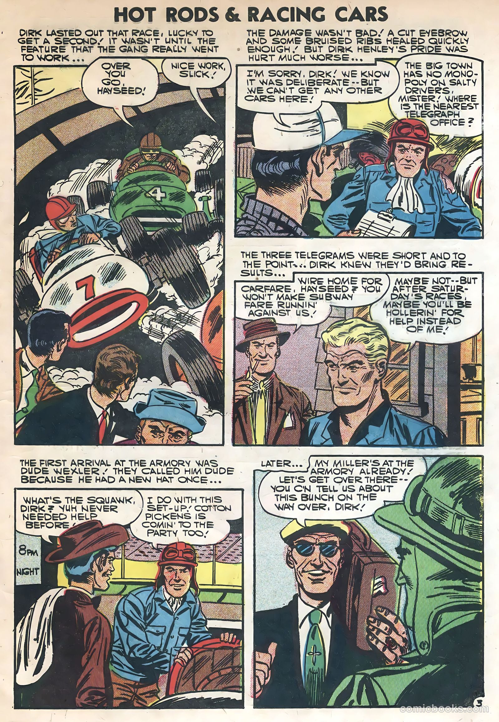 Hot Rods and Racing Cars #30 — page 5 of 36
