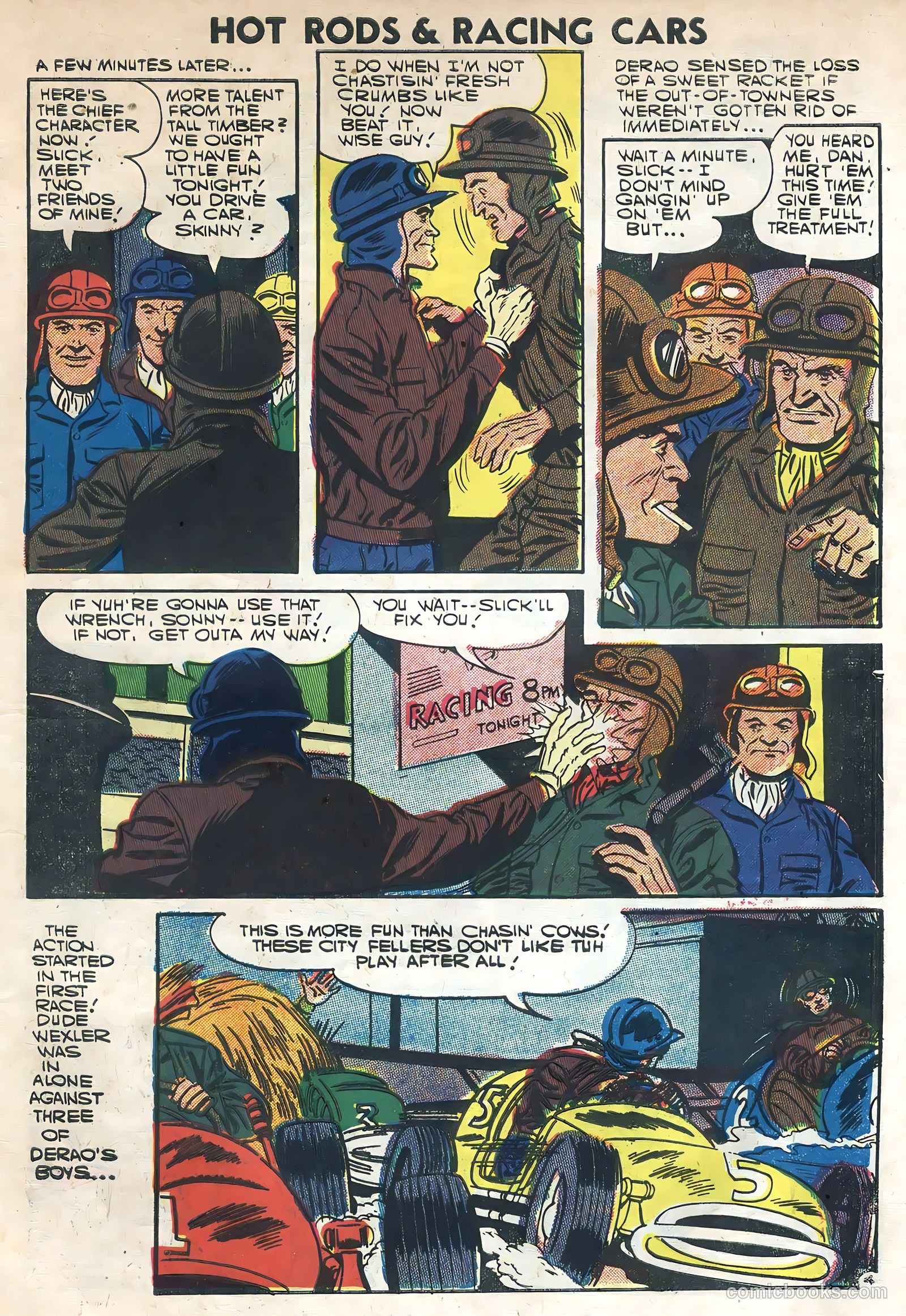 Hot Rods and Racing Cars #30 — page 7 of 36