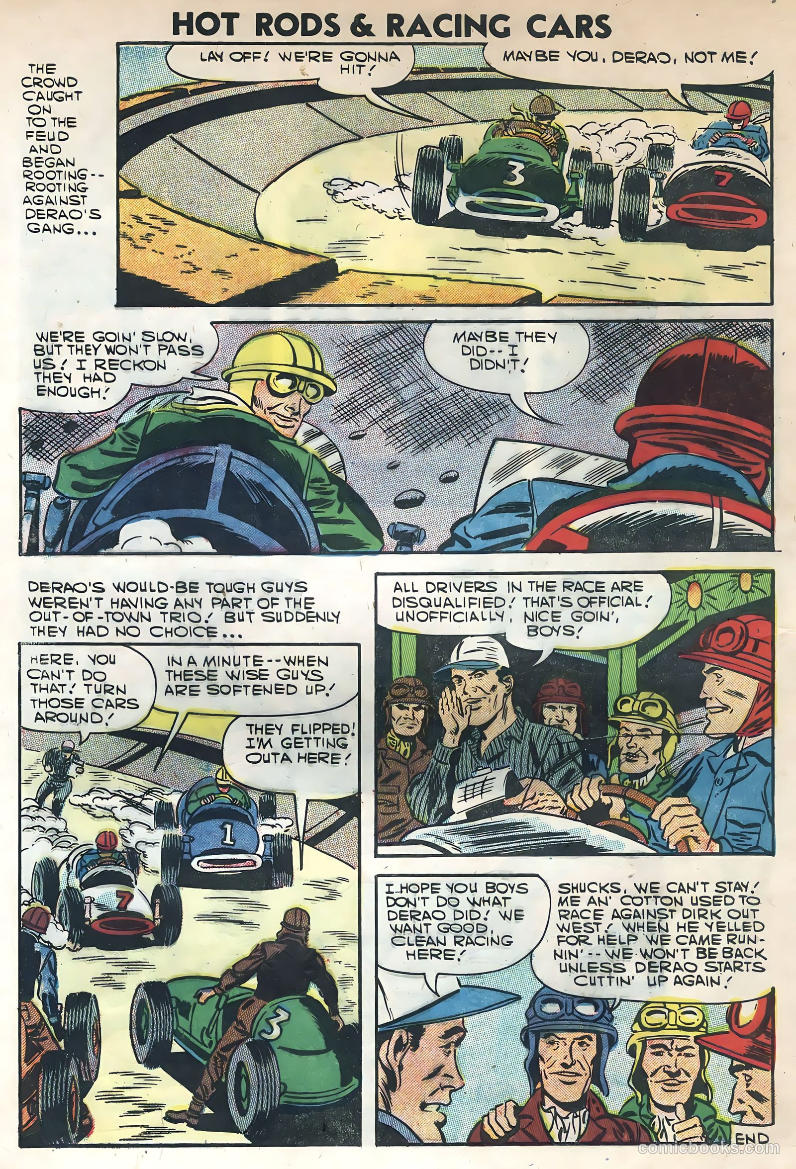Hot Rods and Racing Cars #30 — page 8 of 36