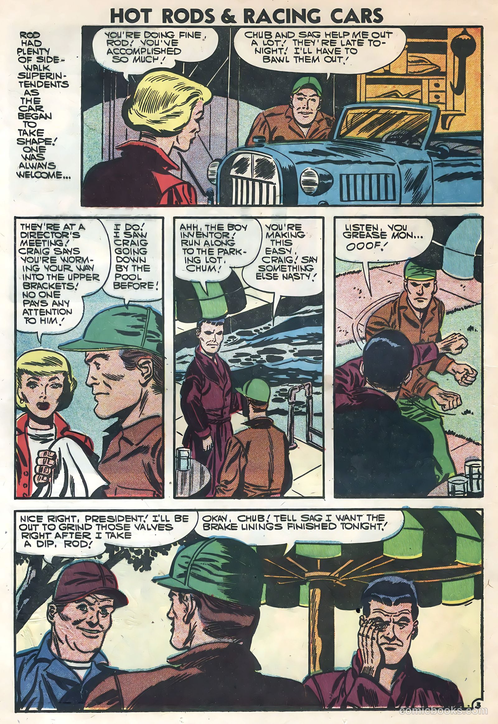 Hot Rods and Racing Cars #30 — page 12 of 36
