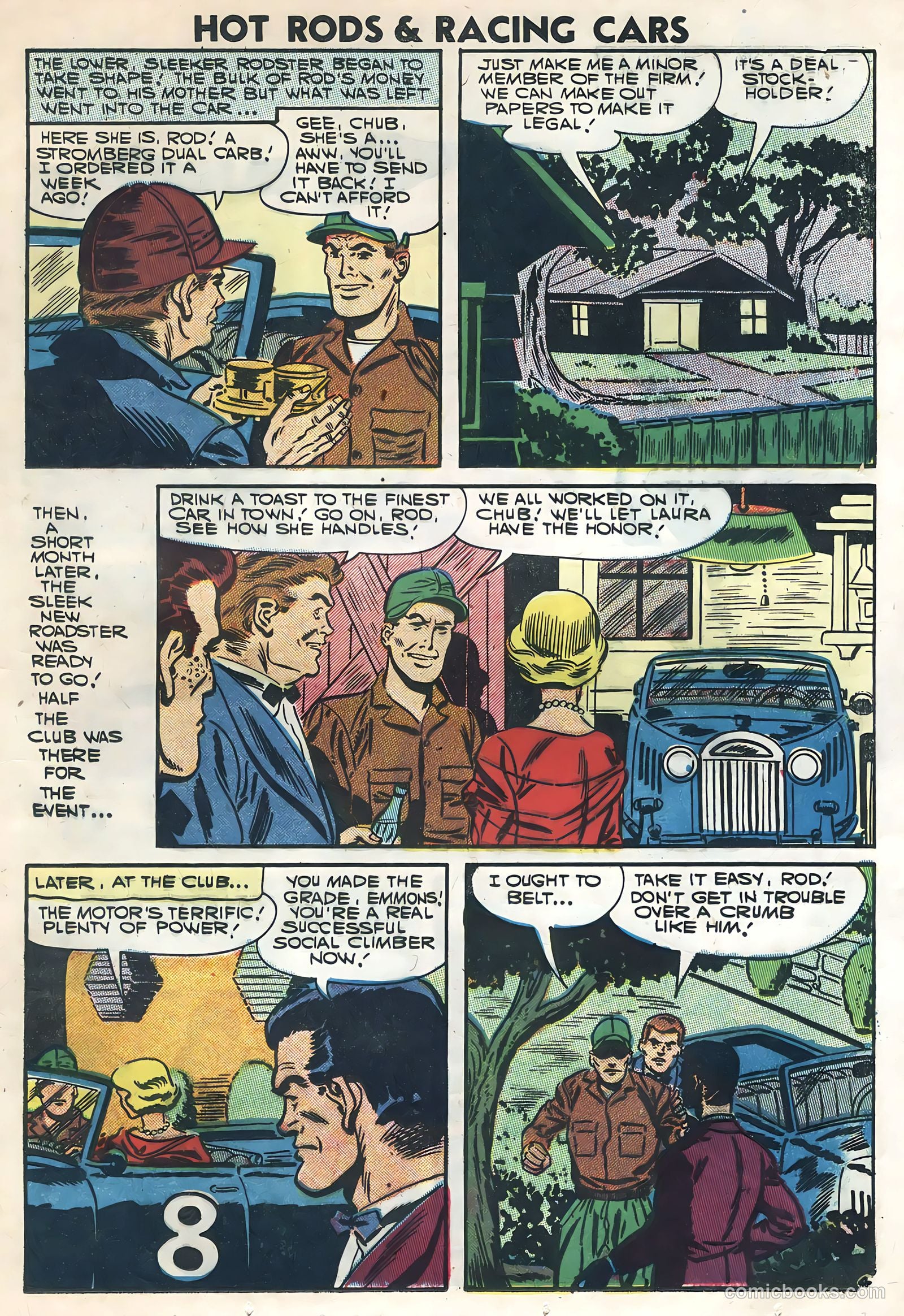 Hot Rods and Racing Cars #30 — page 13 of 36