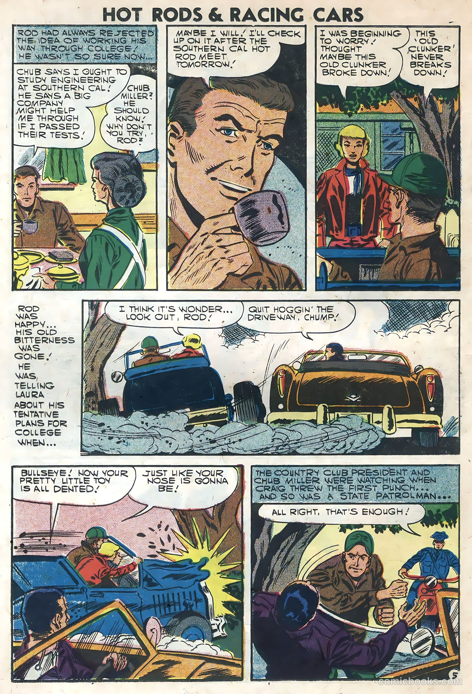 Hot Rods and Racing Cars #30 — page 14 of 36