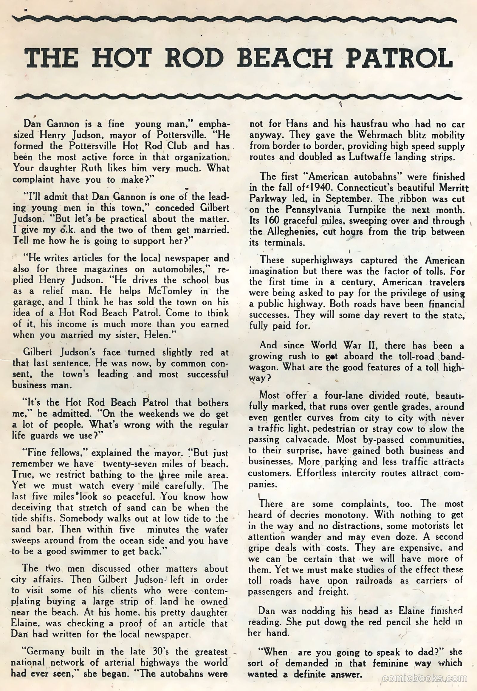 Hot Rods and Racing Cars #30 — page 17 of 36