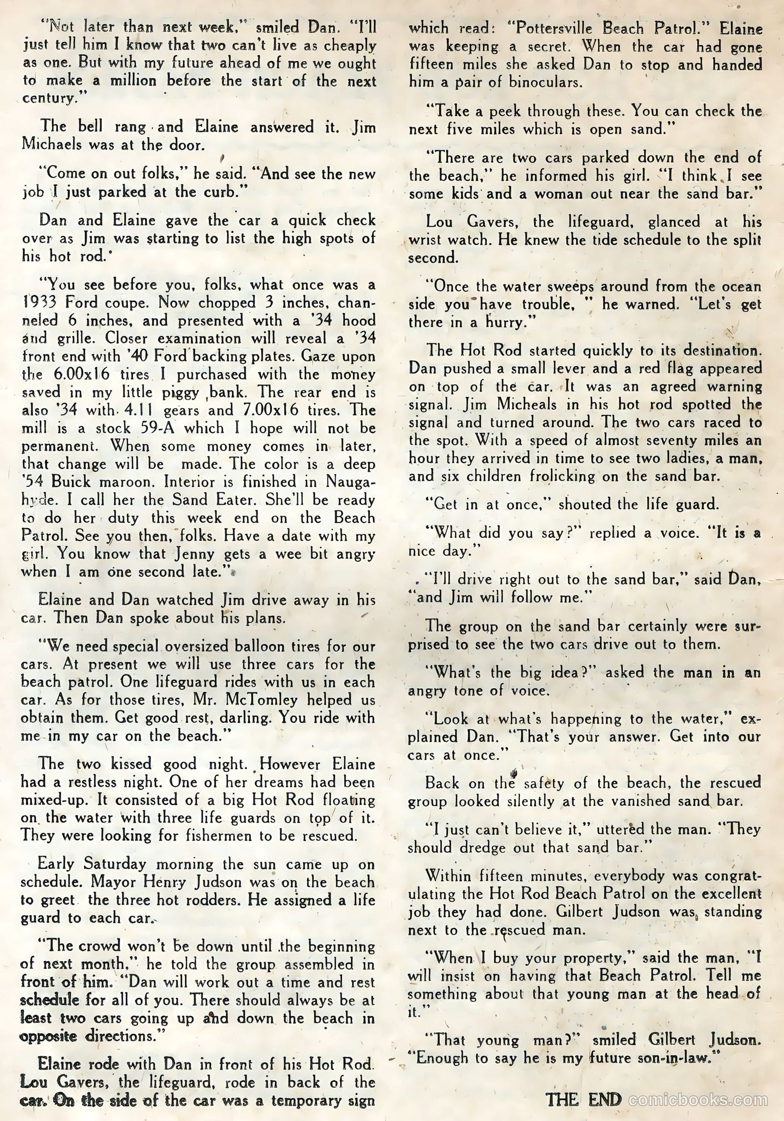 Hot Rods and Racing Cars #30 — page 18 of 36