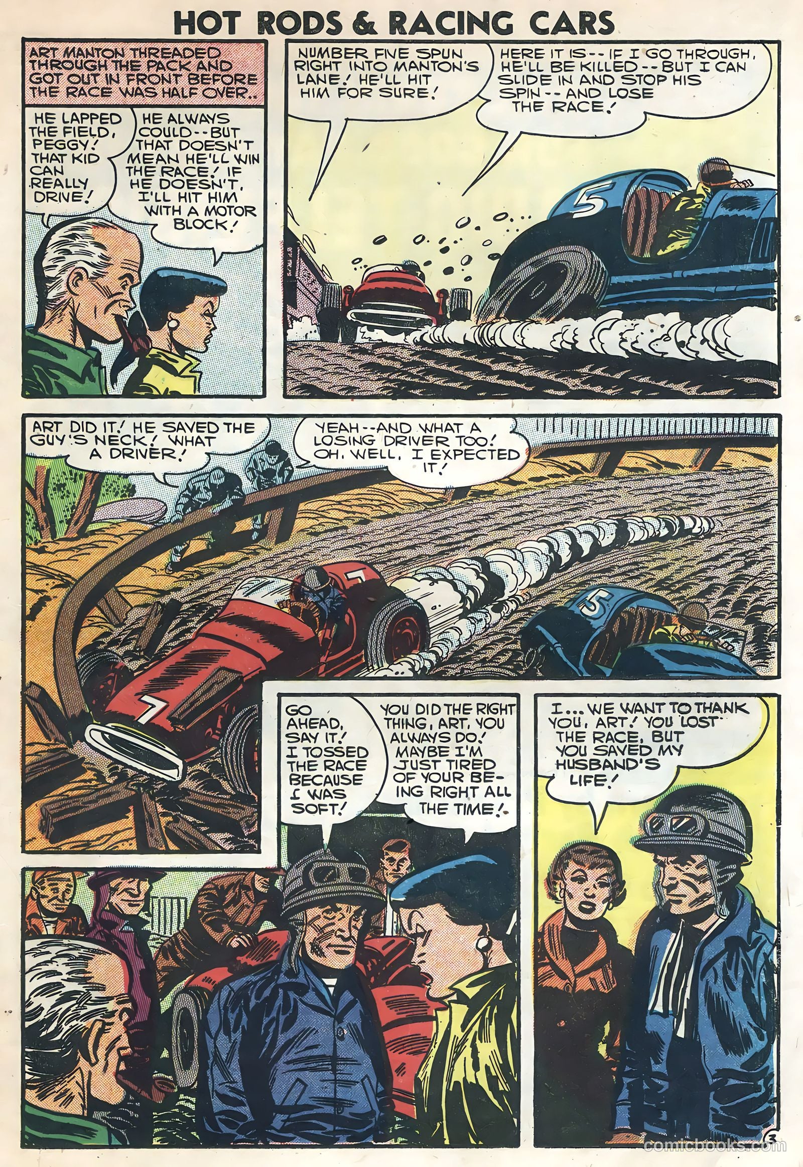 Hot Rods and Racing Cars #30 — page 21 of 36