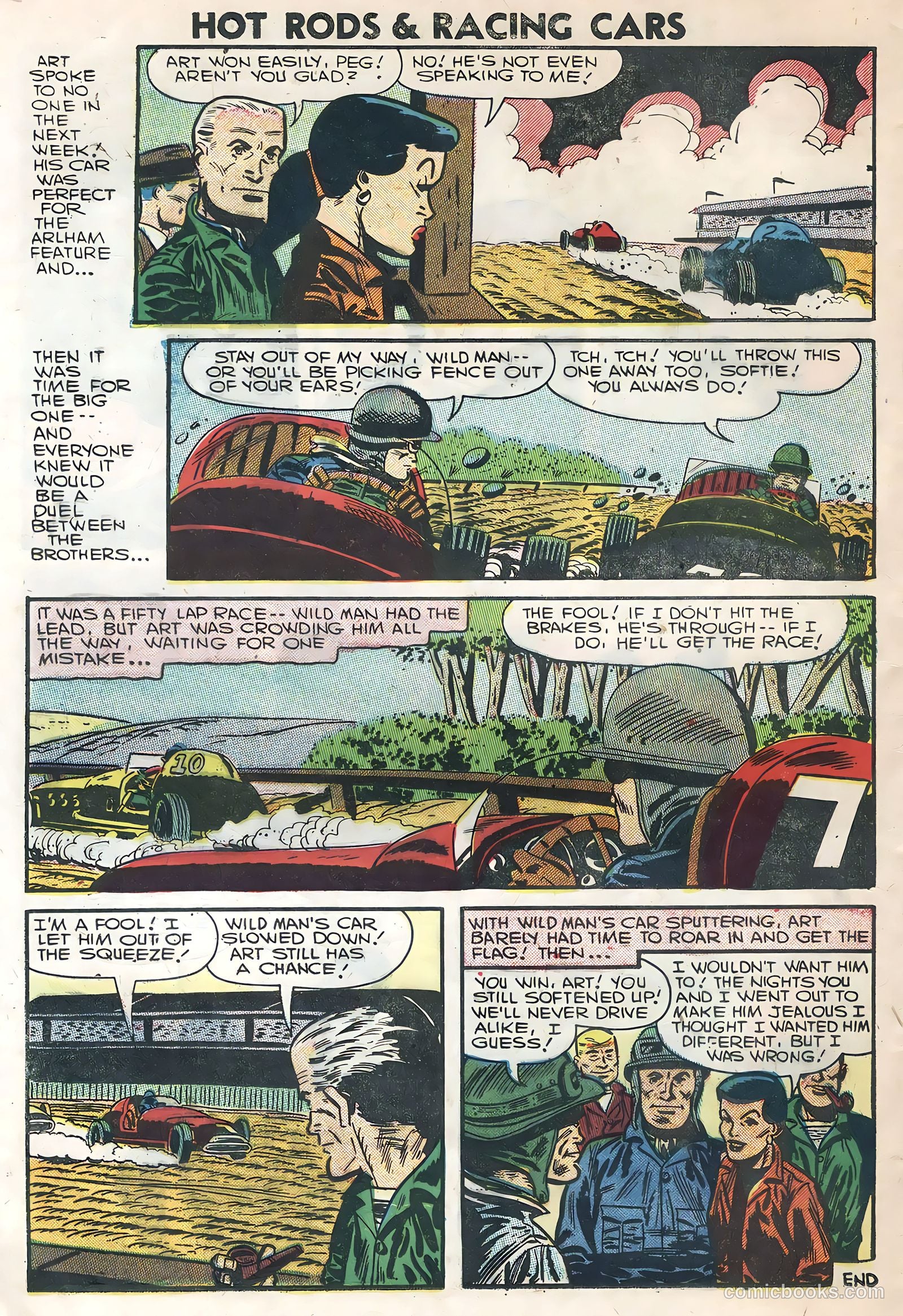 Hot Rods and Racing Cars #30 — page 24 of 36