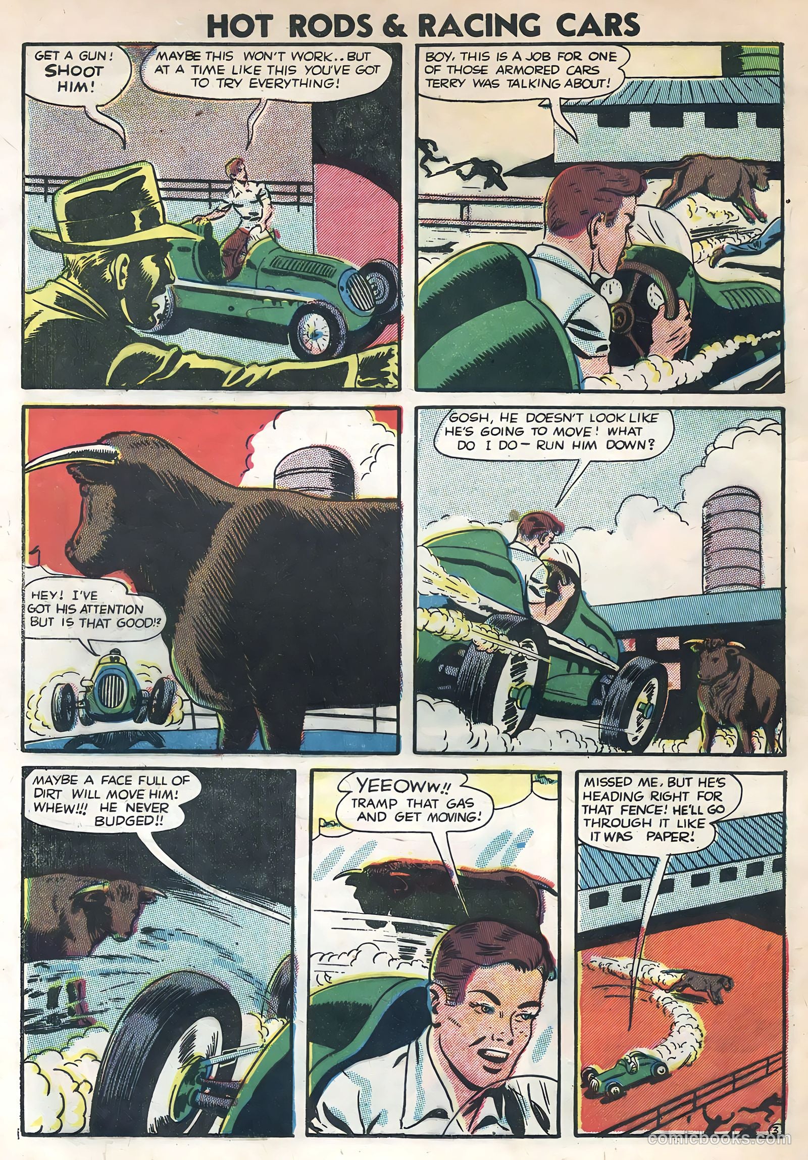 Hot Rods and Racing Cars #30 — page 28 of 36