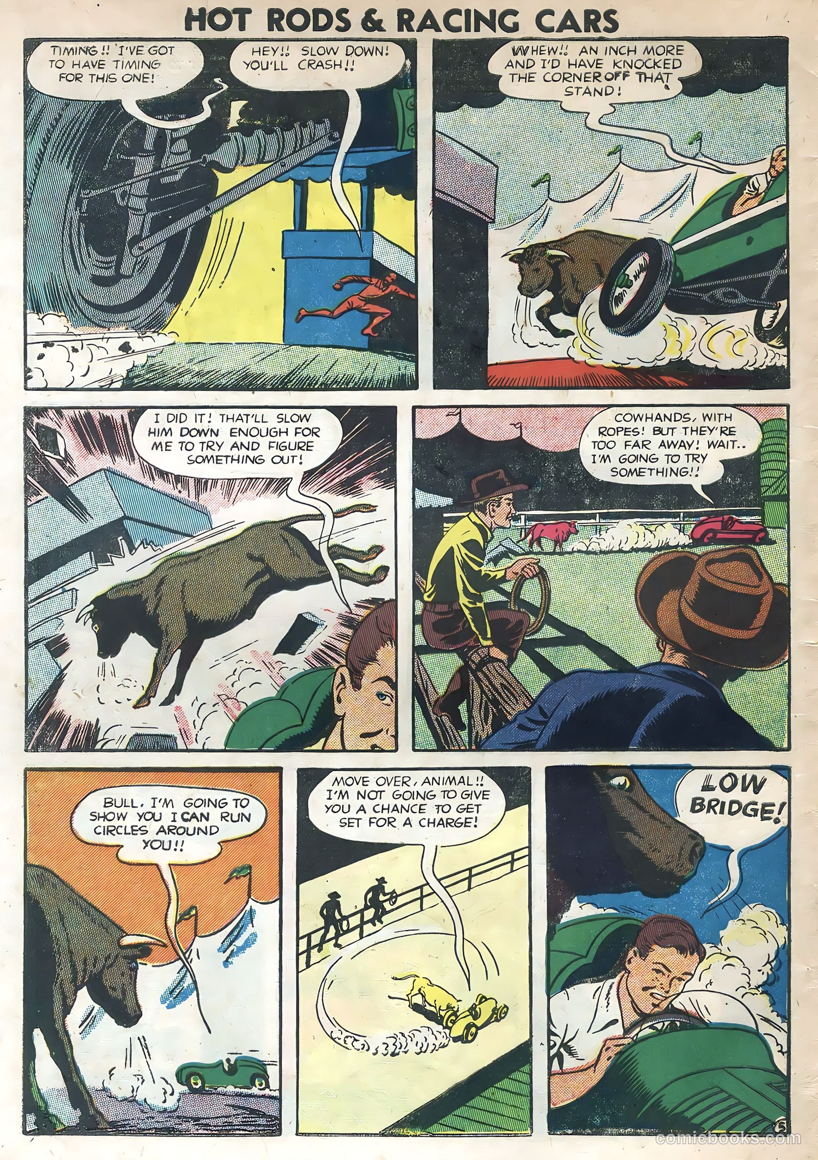Hot Rods and Racing Cars #30 — page 30 of 36